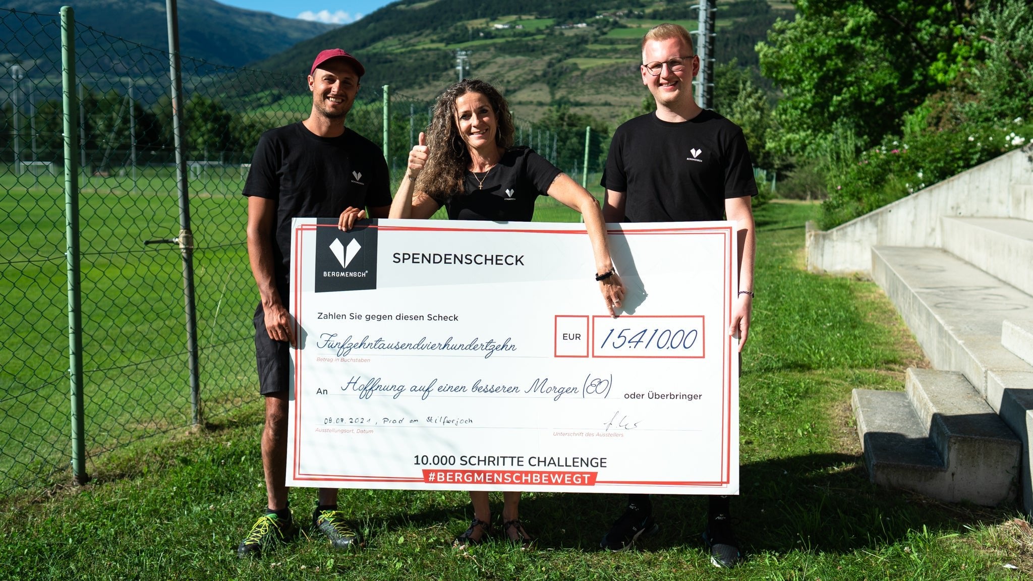 10.000 Schritte Challenge 2021 – unsere Spendenaktion - BERGMENSCH®