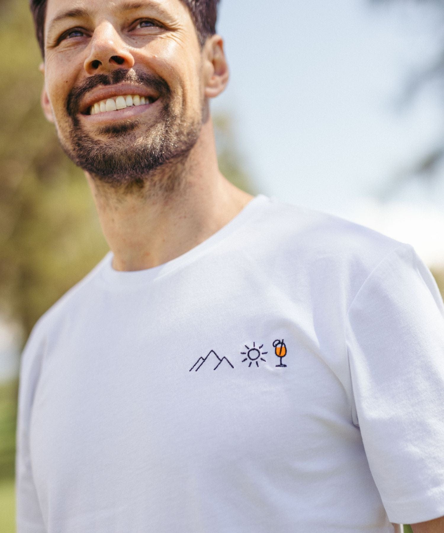 Berg Sonne Spritz (Stick) - Unisex Premium Organic Shirt