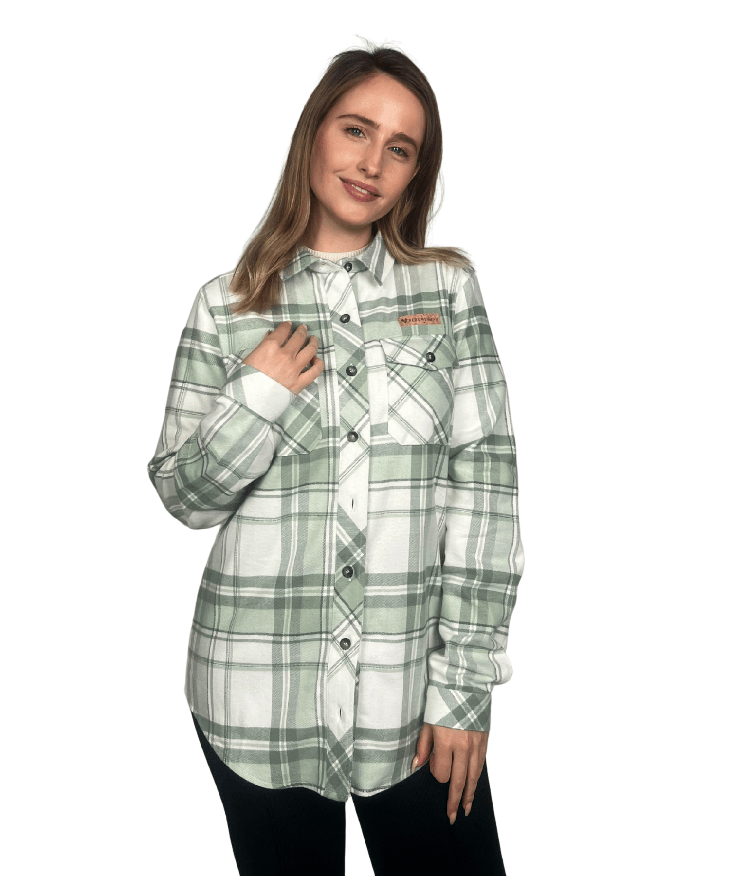 Flanell Overshirt - Damen