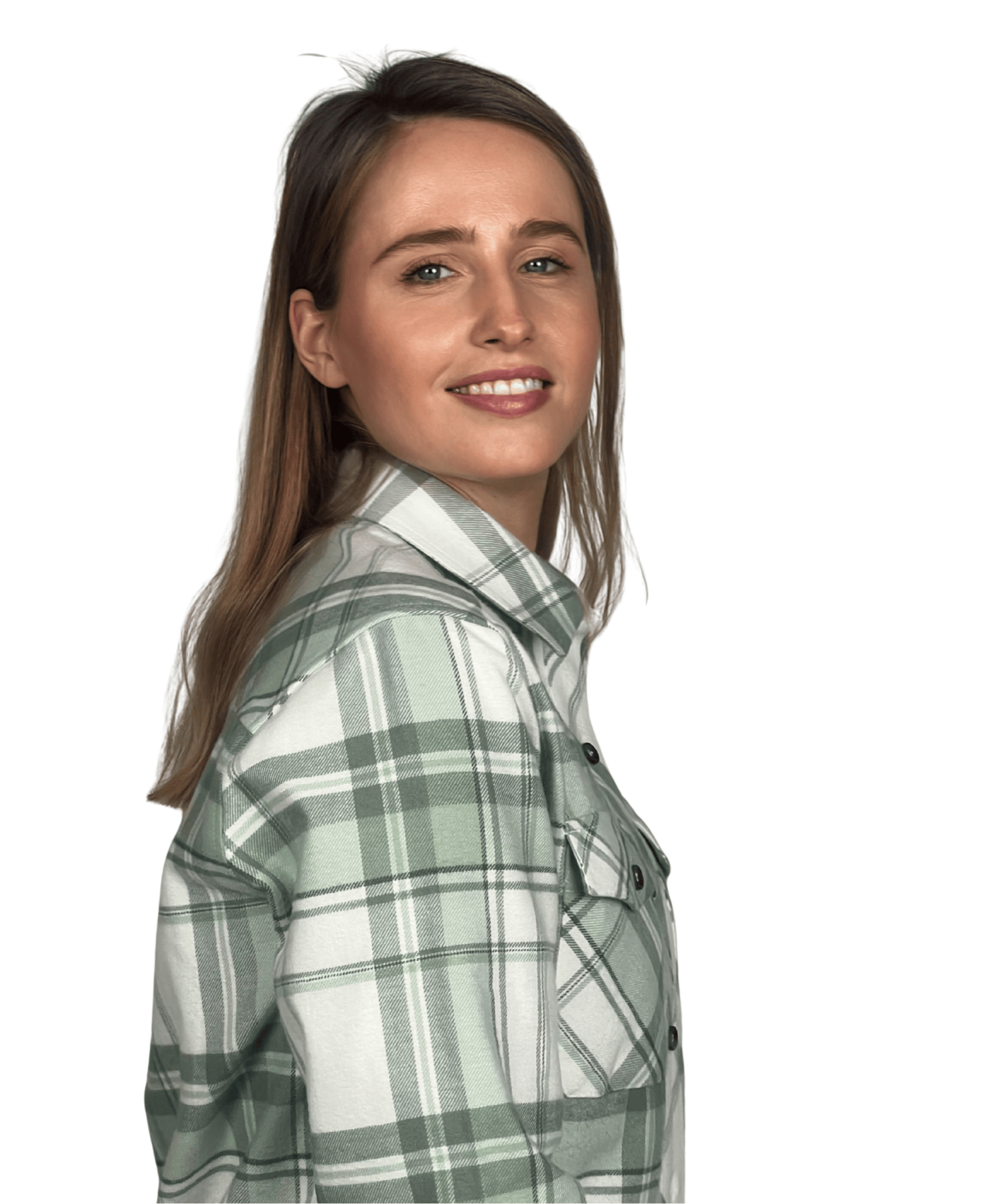 Flanell Overshirt - Damen