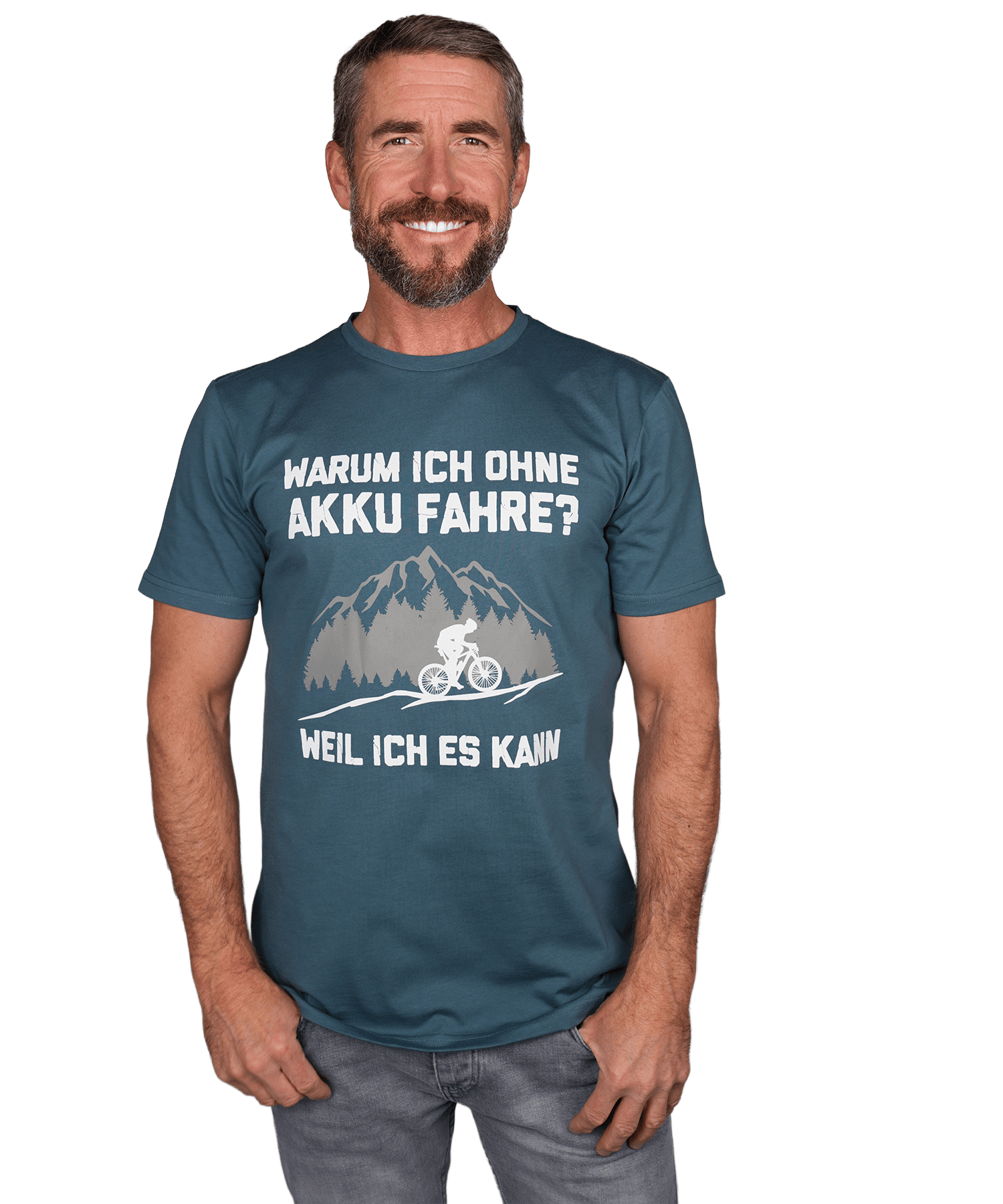 Ich fahre ohne Akku (Revival) - Unisex Premium Organic Shirt