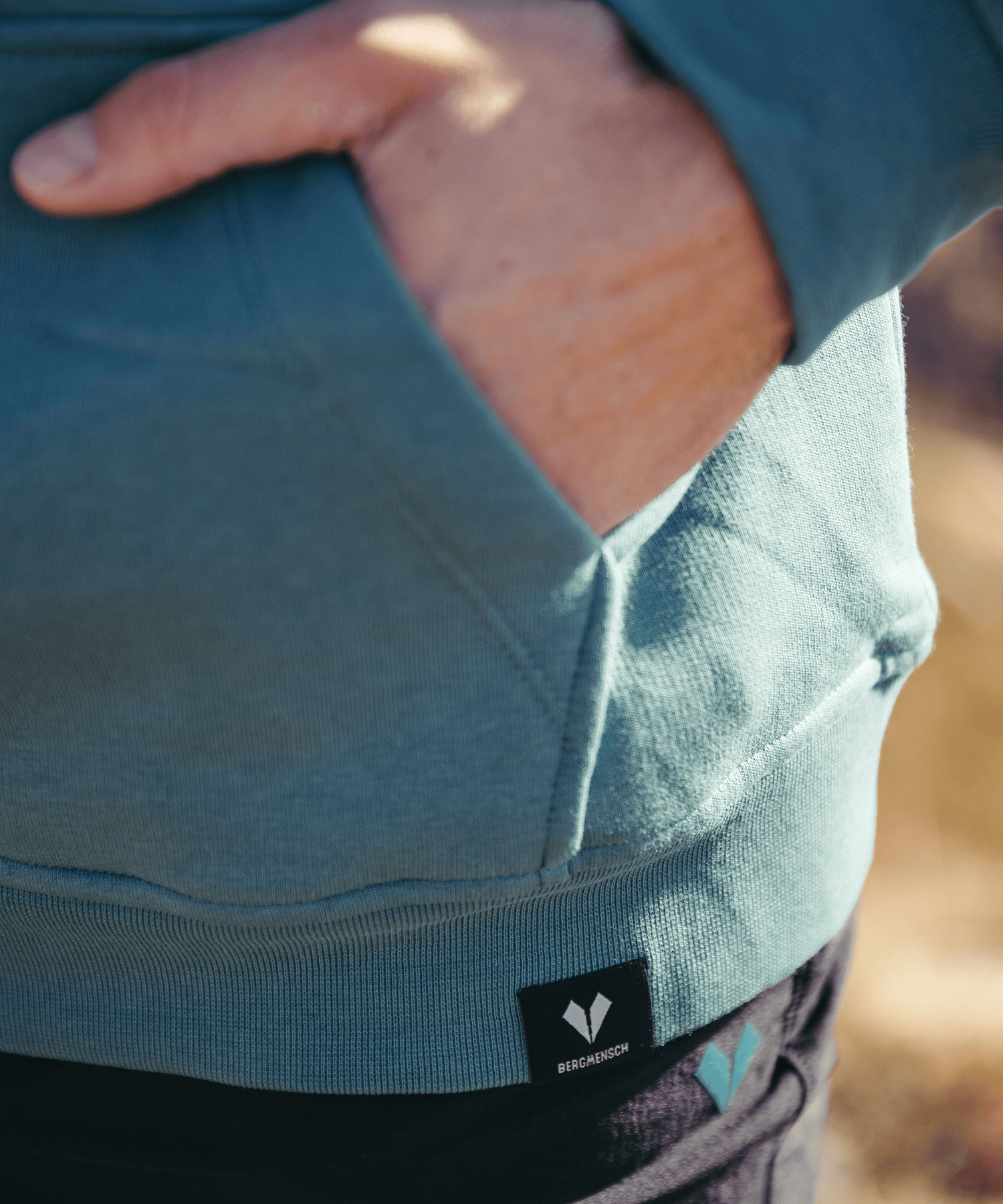 Berg Sonne Bier Stick - Unisex Premium Organic Hoodie