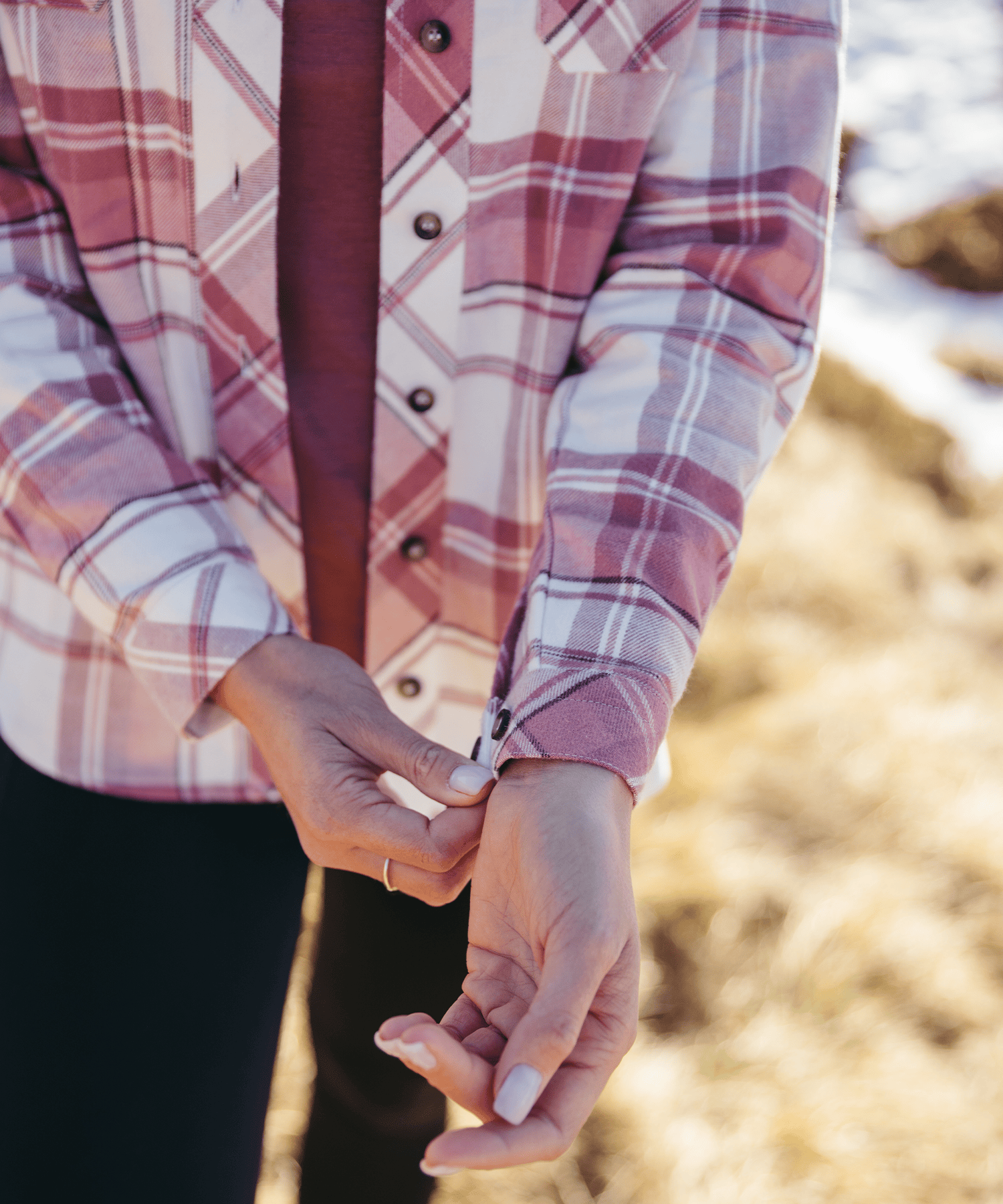 Flanell Overshirt - Damen