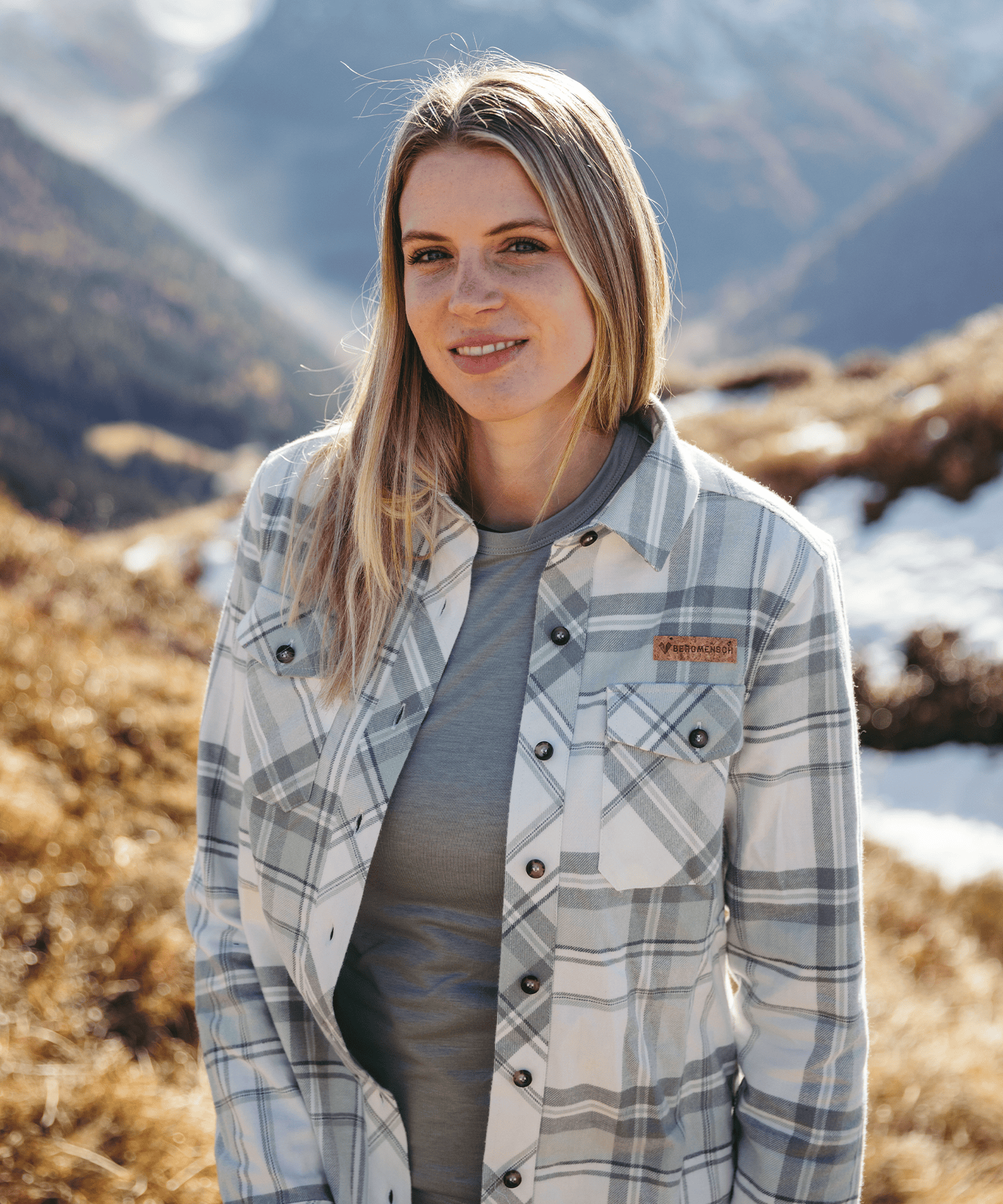 Flanell Overshirt - Damen