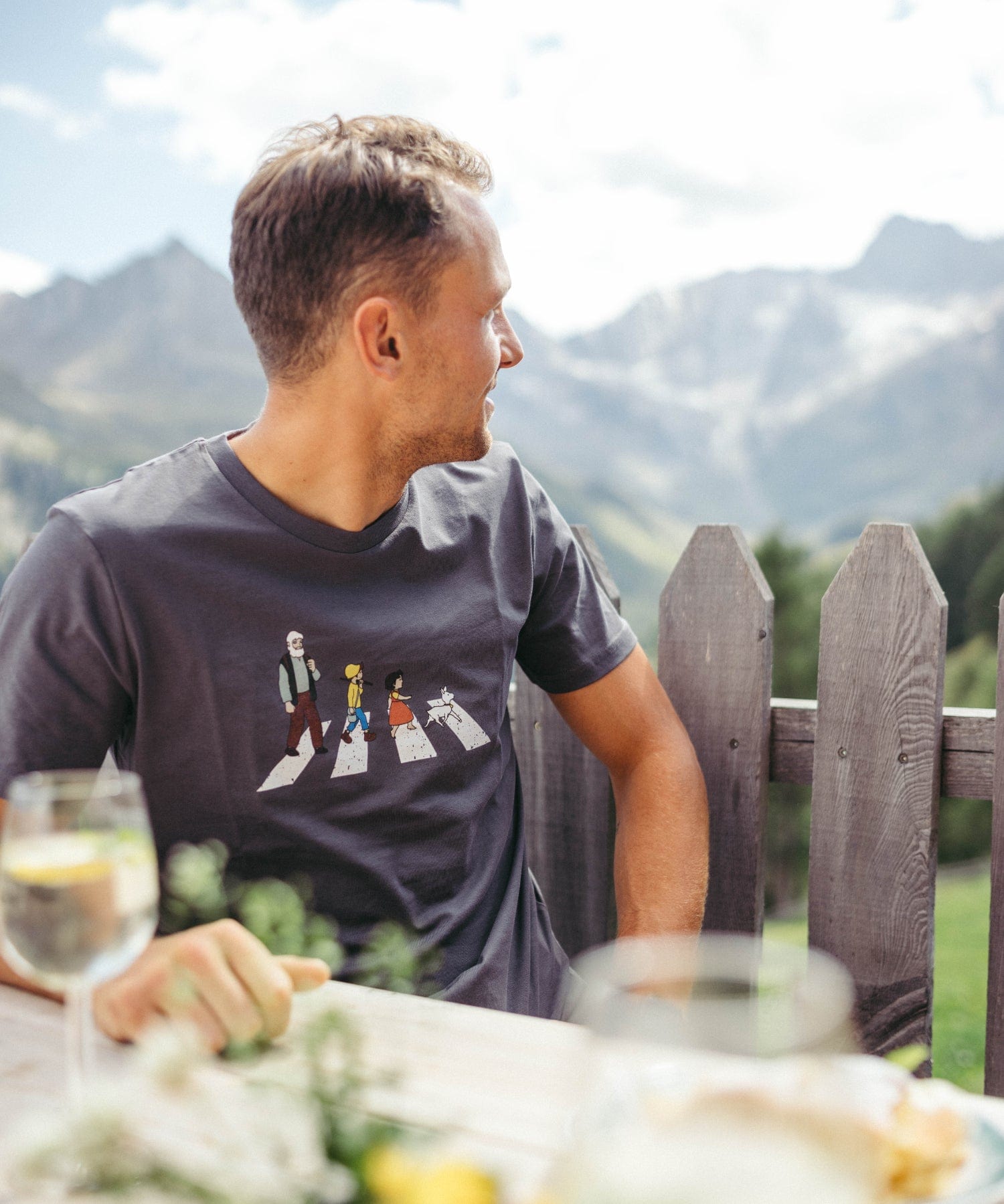 HEIDI - Zebrastreifen - Unisex Premium Organic Shirt