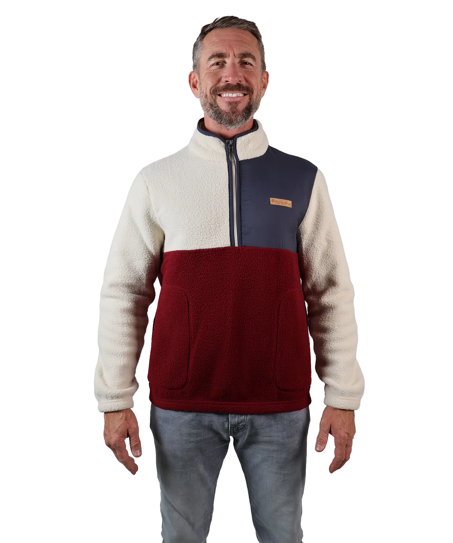 Herren Sherpa Half-Zip