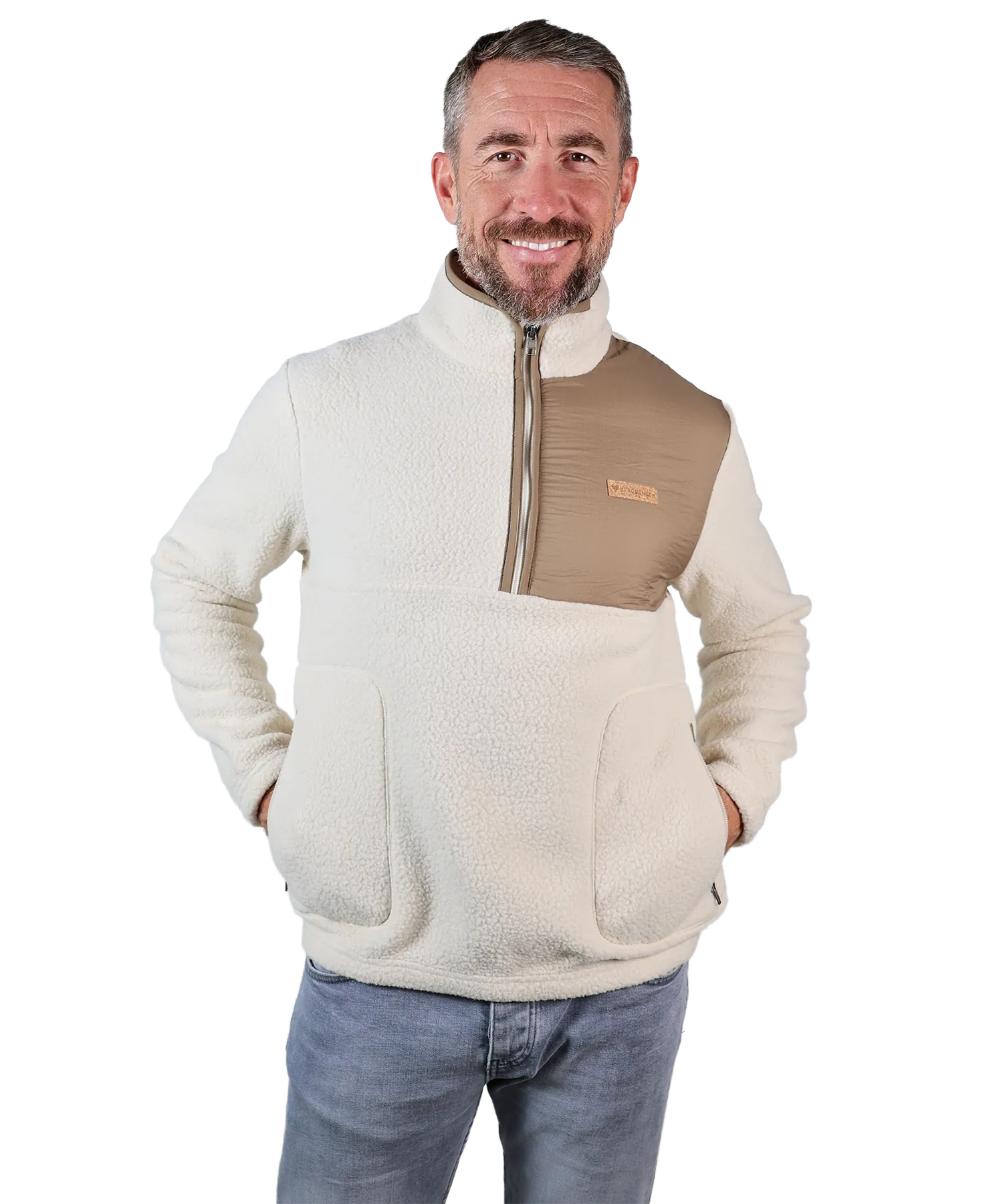 Herren Sherpa Half-Zip