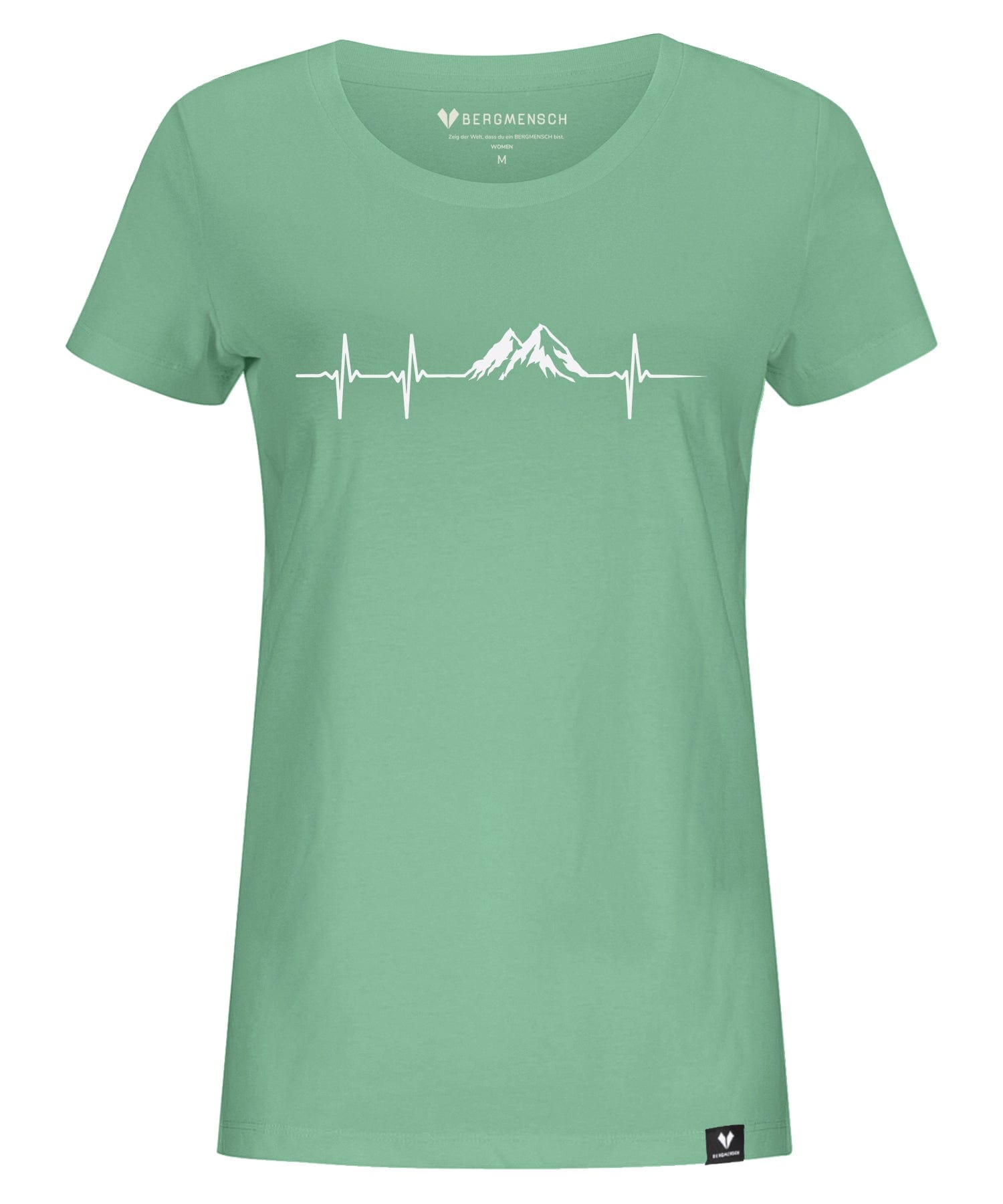 Herzschlag Berge - Damen Premium Organic Shirt