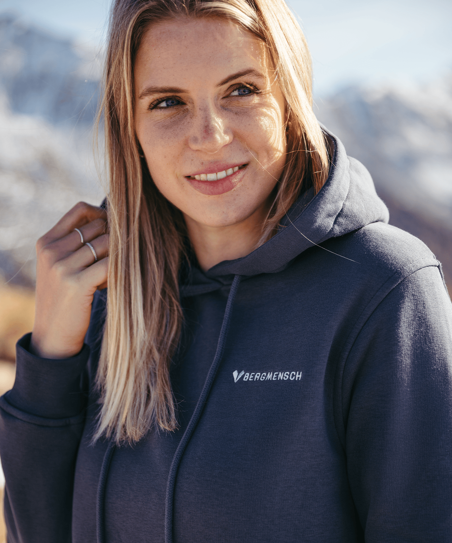 Logo Stick - Unisex Premium Organic Hoodie