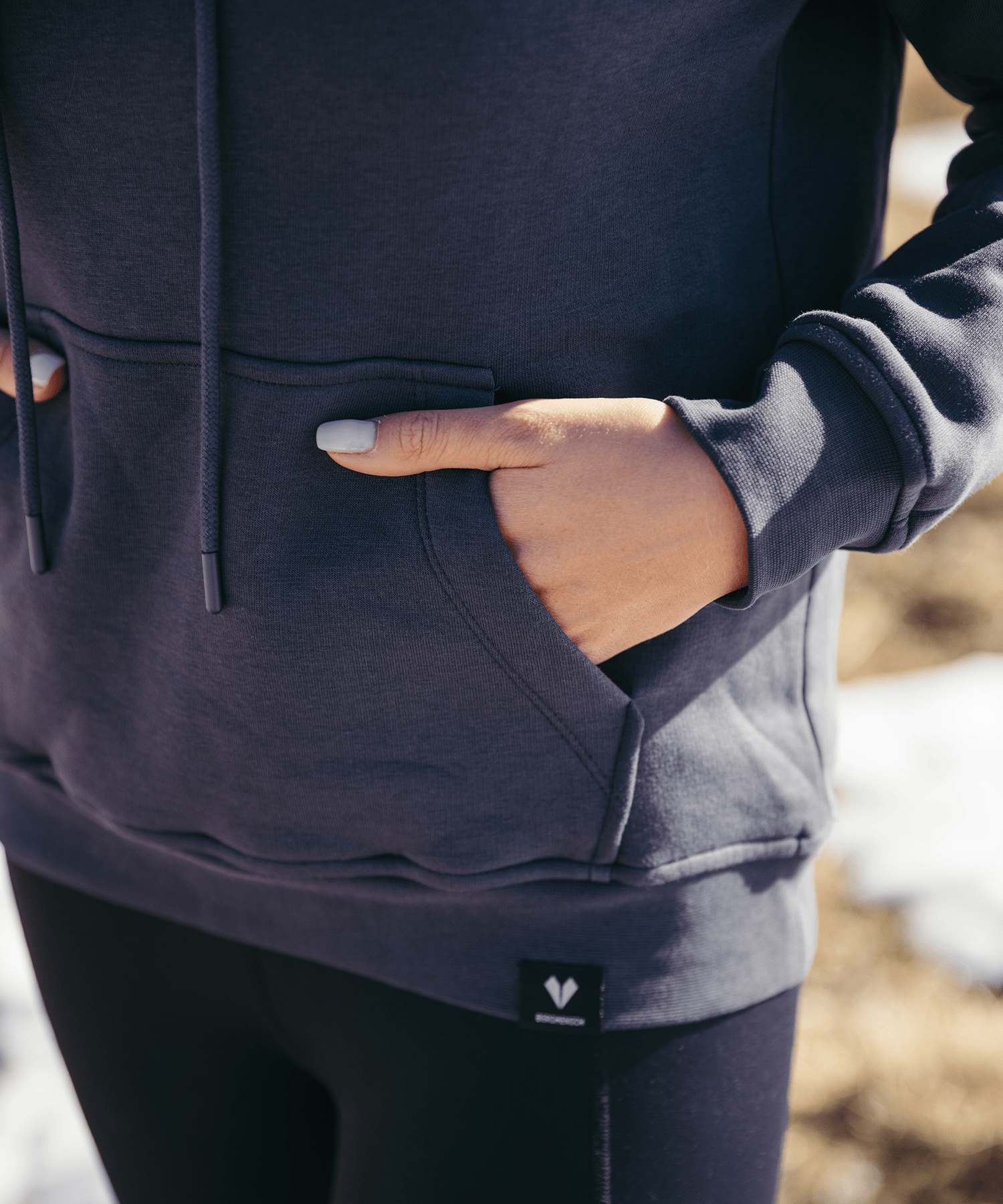 Logo Stick - Unisex Premium Organic Hoodie