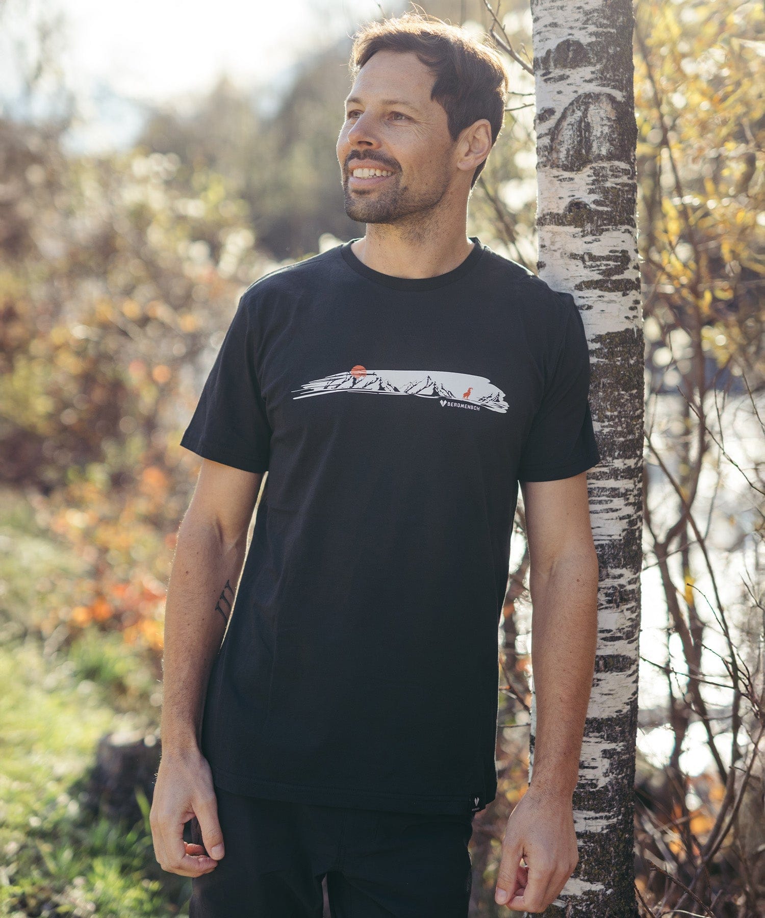 Steinbock Bergpanorama - Unisex Premium Organic Shirt