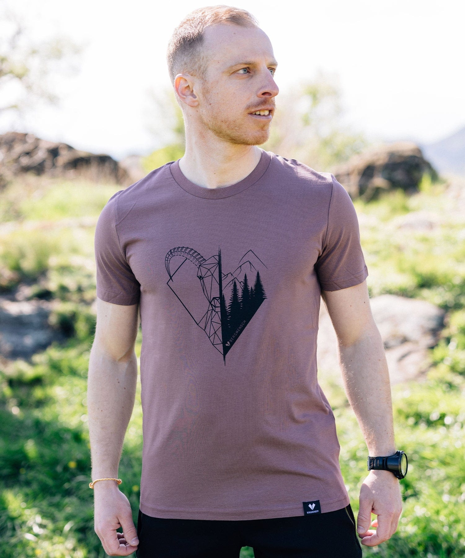 Steinbock Polygon - Unisex Premium Organic Shirt