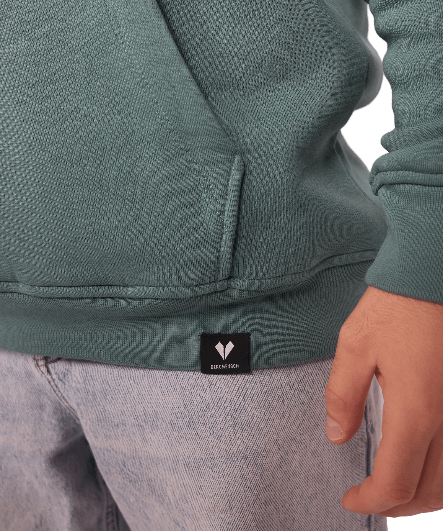 Herzschlag Berge - Unisex Premium Organic Hoodie