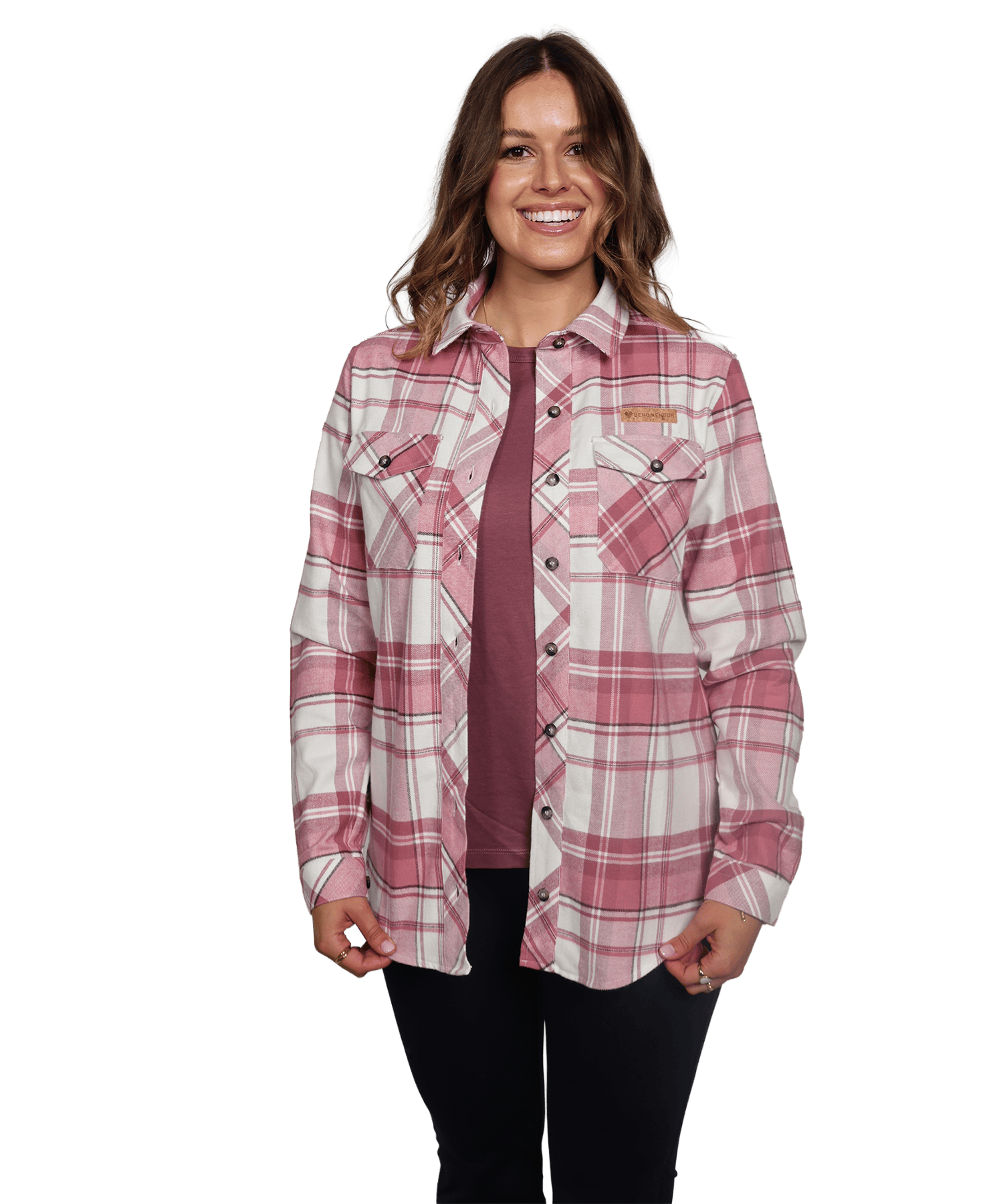 Flanell Overshirt - Damen