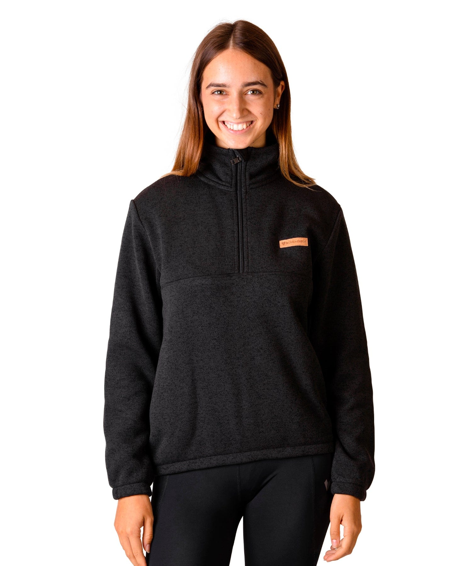 BERGMENSCH® - Damen Half-Zip Strickfleece