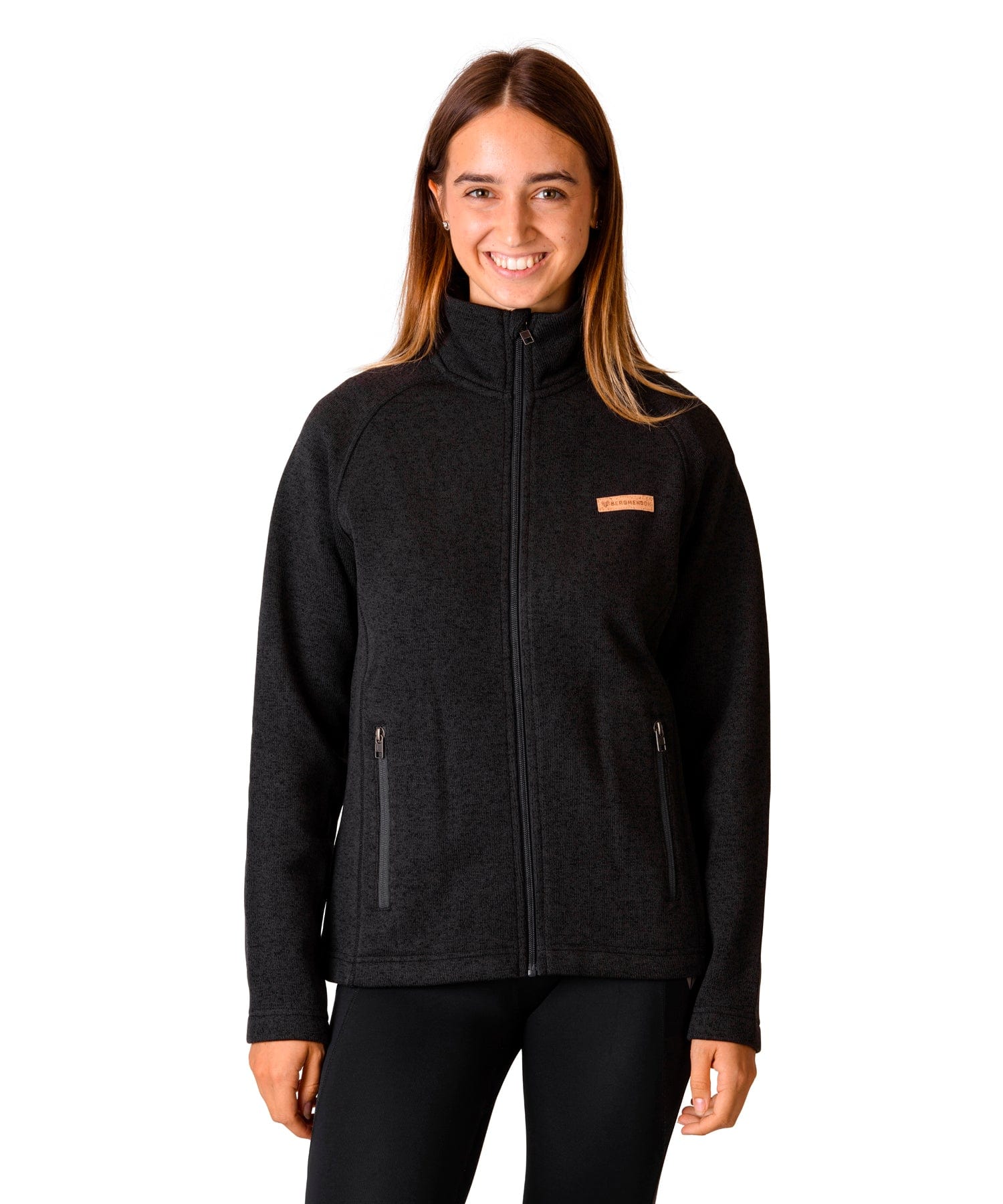 BERGMENSCH® - Damen Strickfleece-Jacke