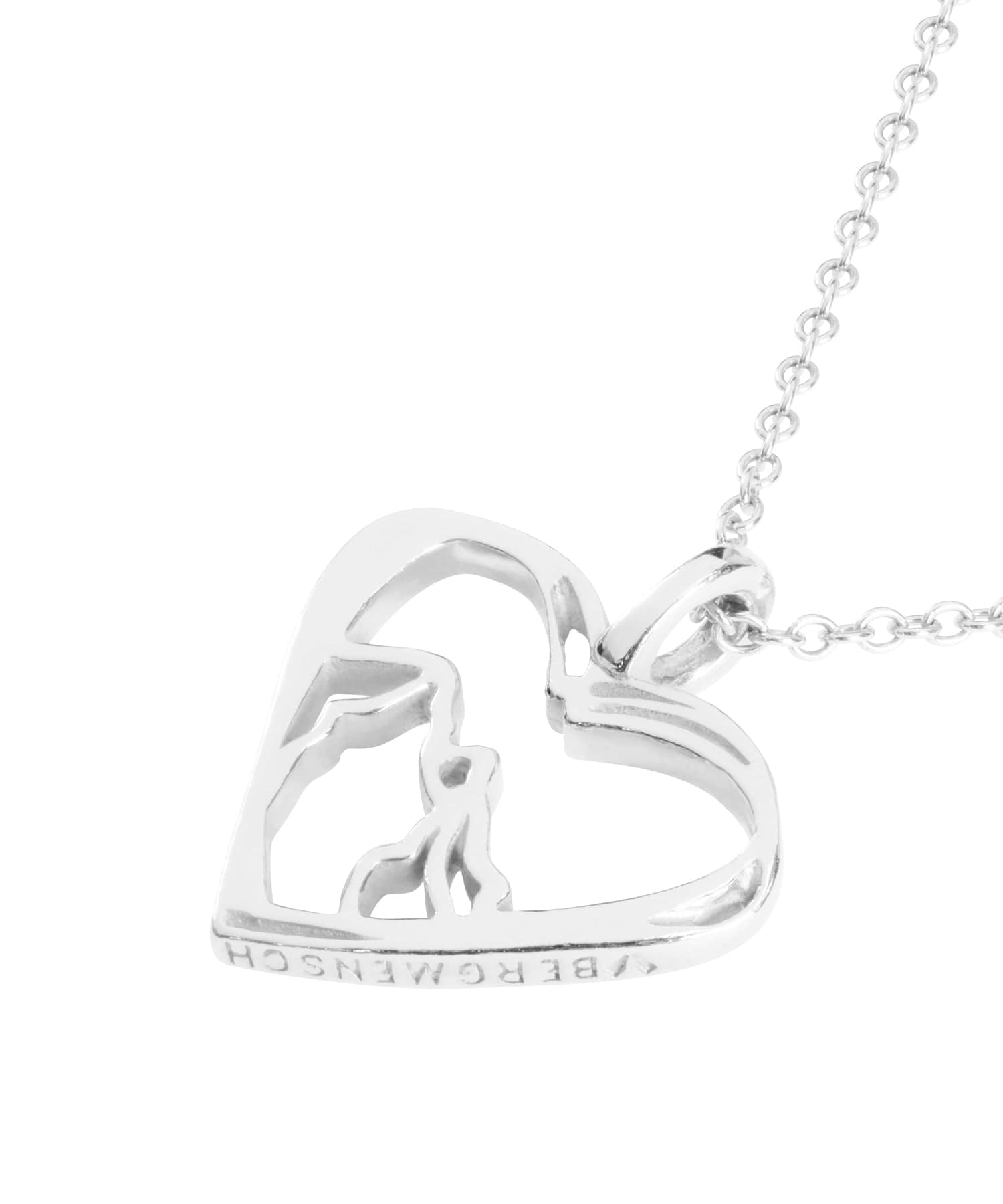 BERGMENSCH® Bergverliebt Halskette 925 Sterling Silber von Bergmensch