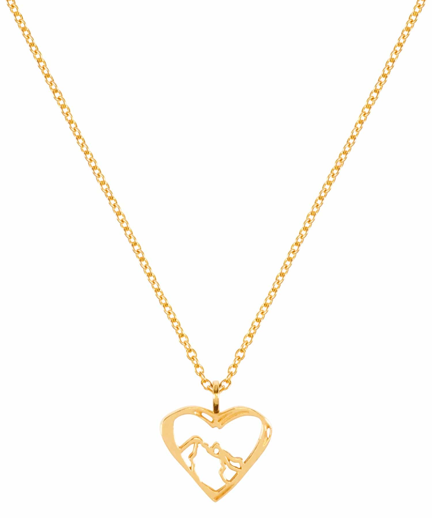 BERGMENSCH® Bergverliebt Halskette 925 Sterling Silber von Bergmensch