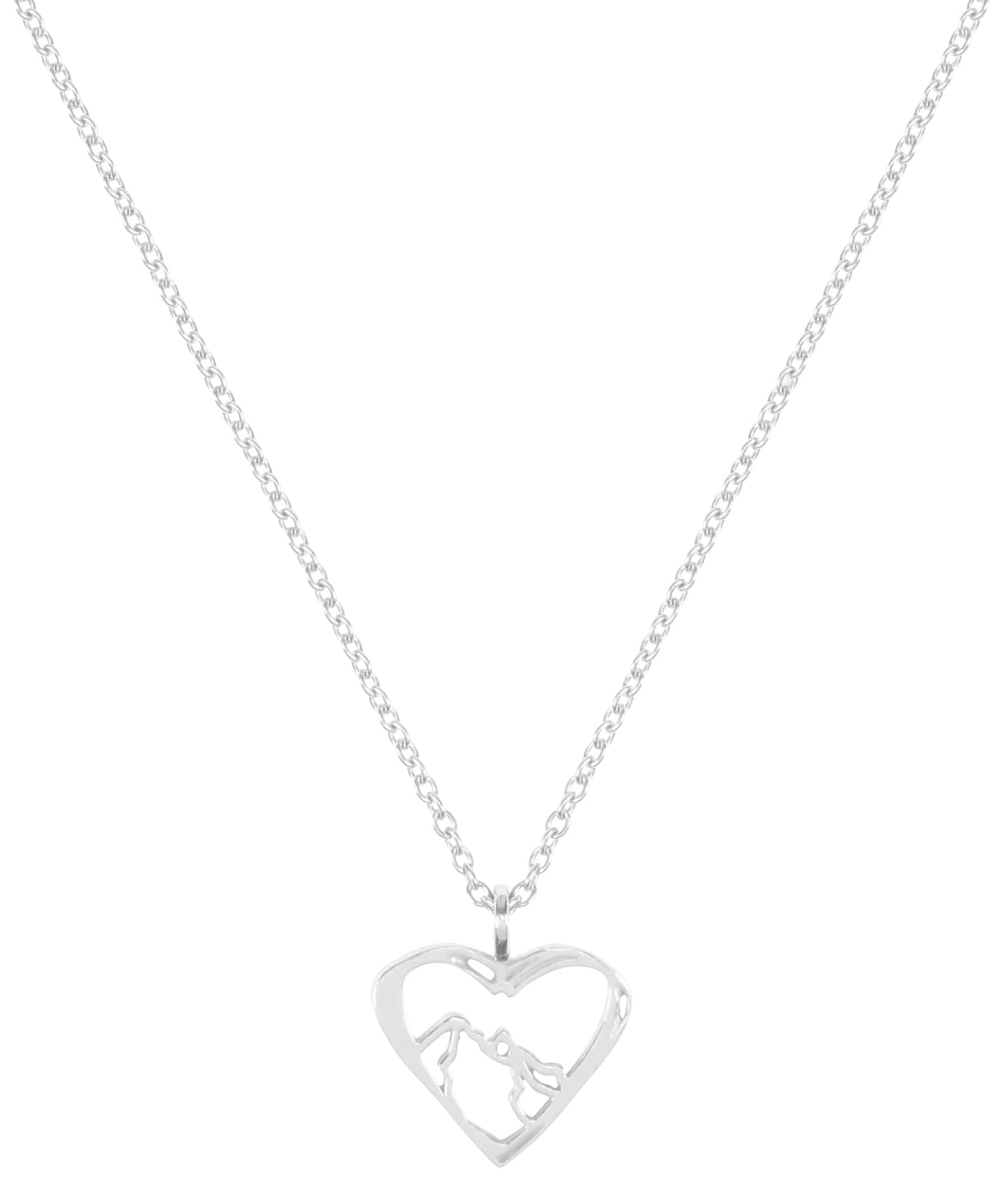 BERGMENSCH® Bergverliebt Halskette 925 Sterling Silber von Bergmensch