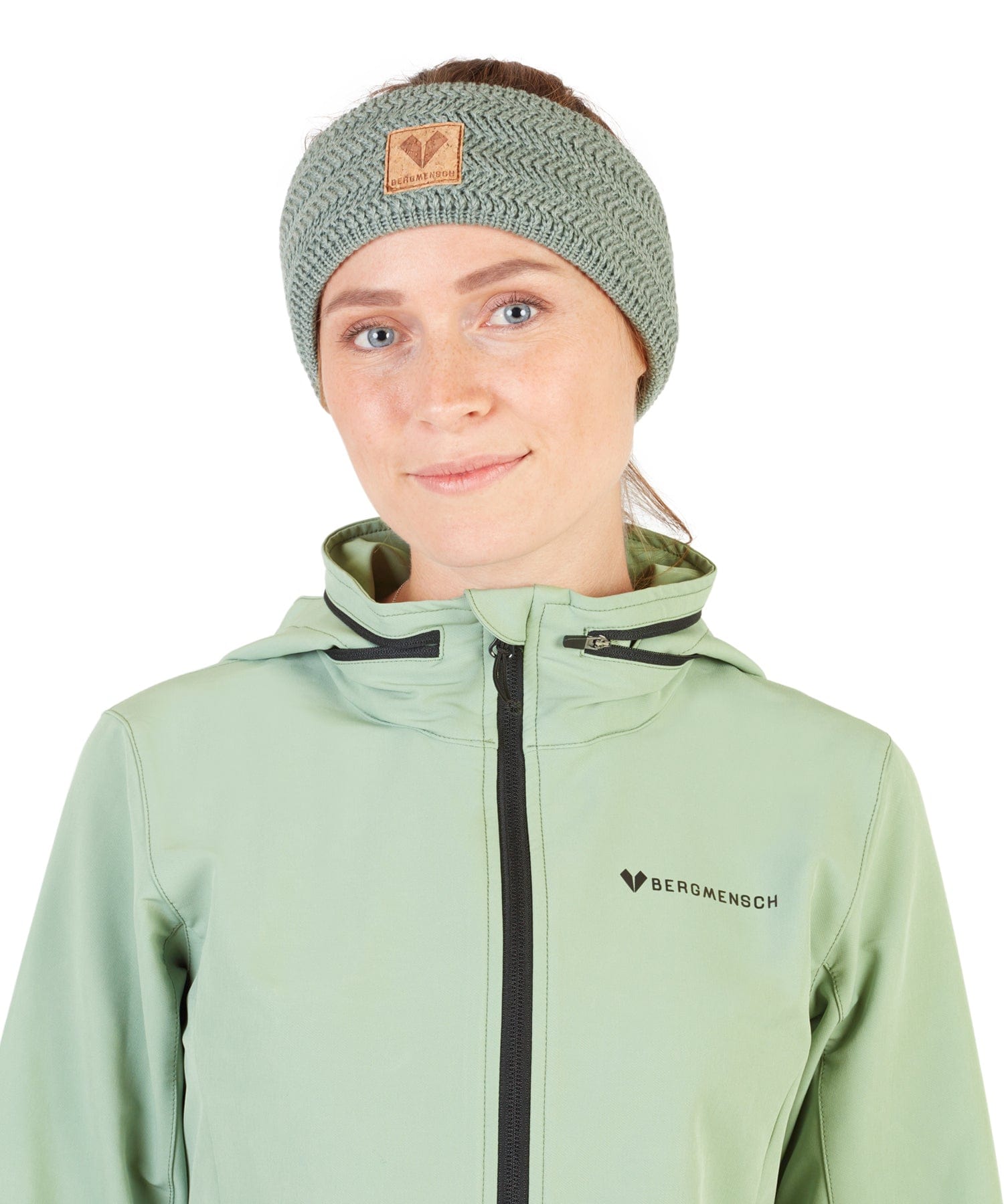 BERGMENSCH® Merino Strick Stirnband von Bergmensch