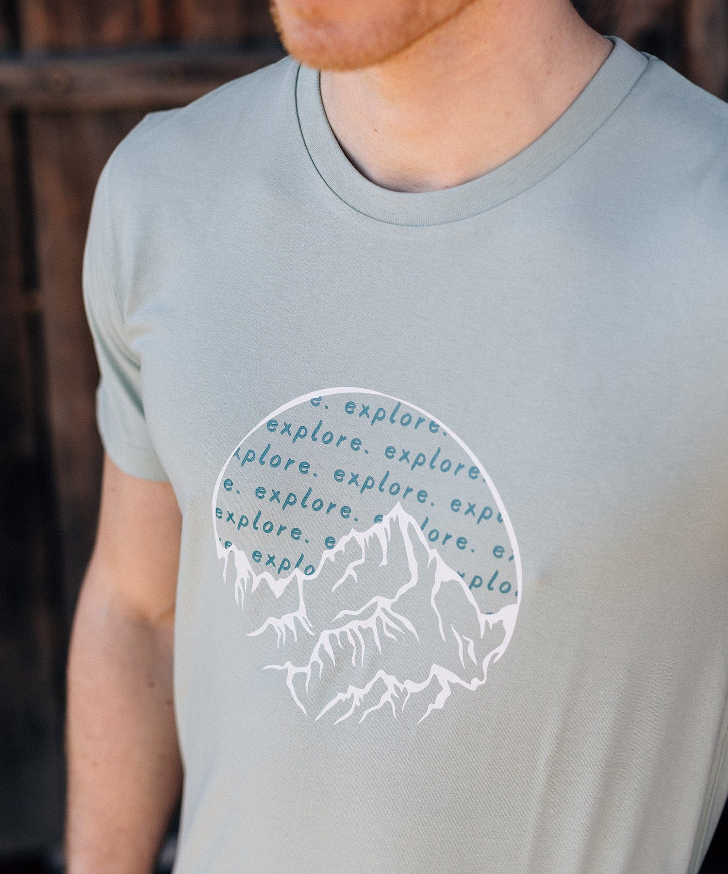 Explore Mountains - Unisex Premium Organic Shirt von Bergmensch