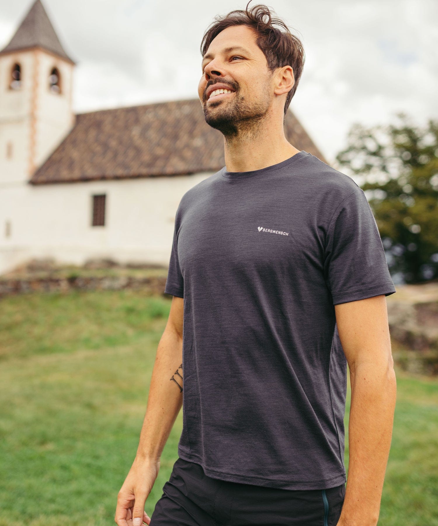 Herren Essential Merino Shirt