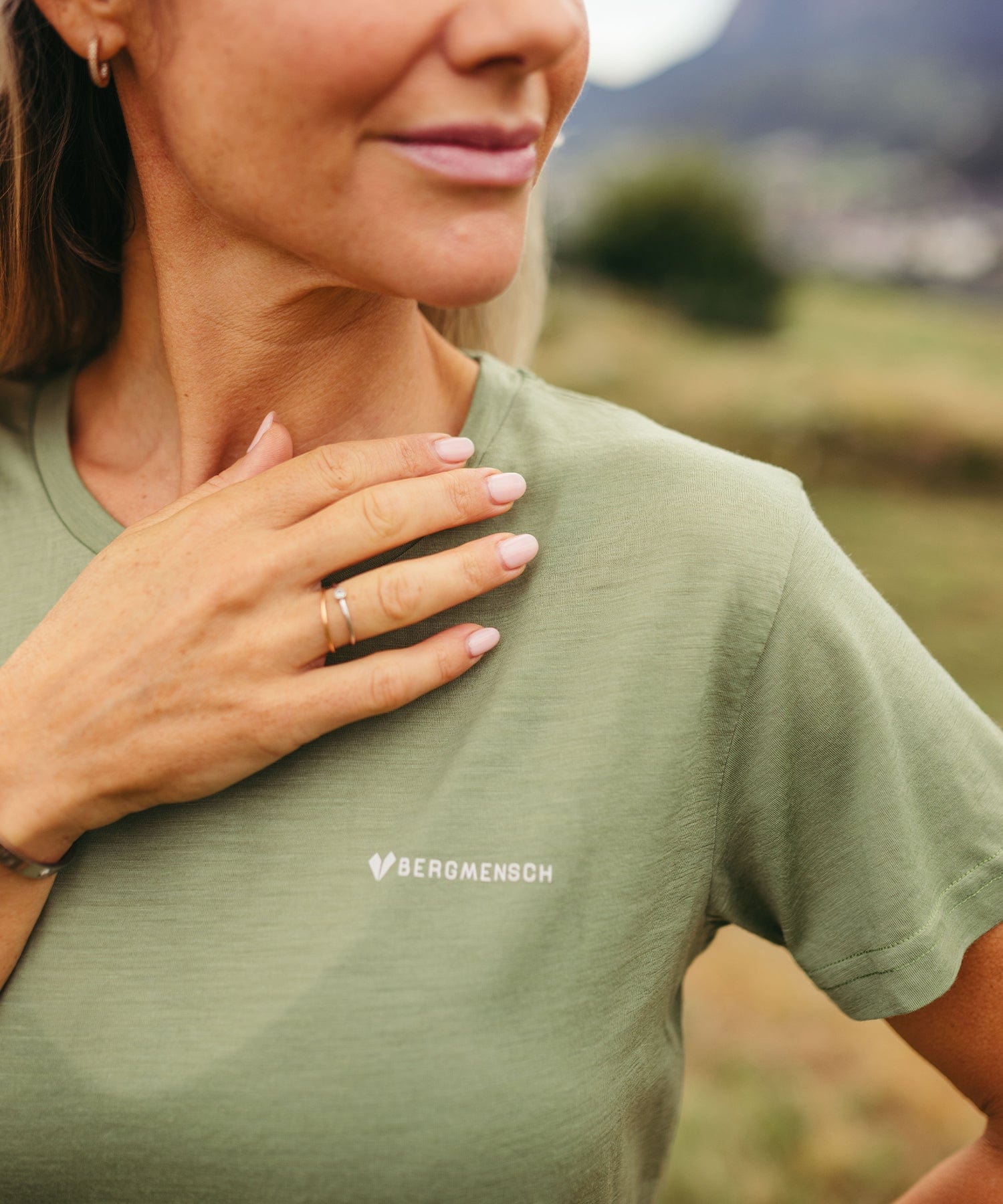 Damen Essential Merino Shirt