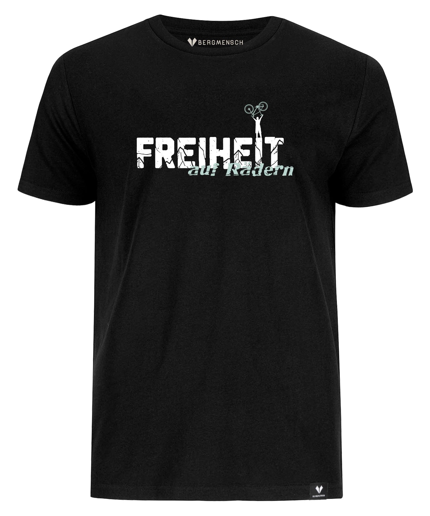 Freiheit auf Rädern - Unisex Premium Organic Shirt von Bergmensch