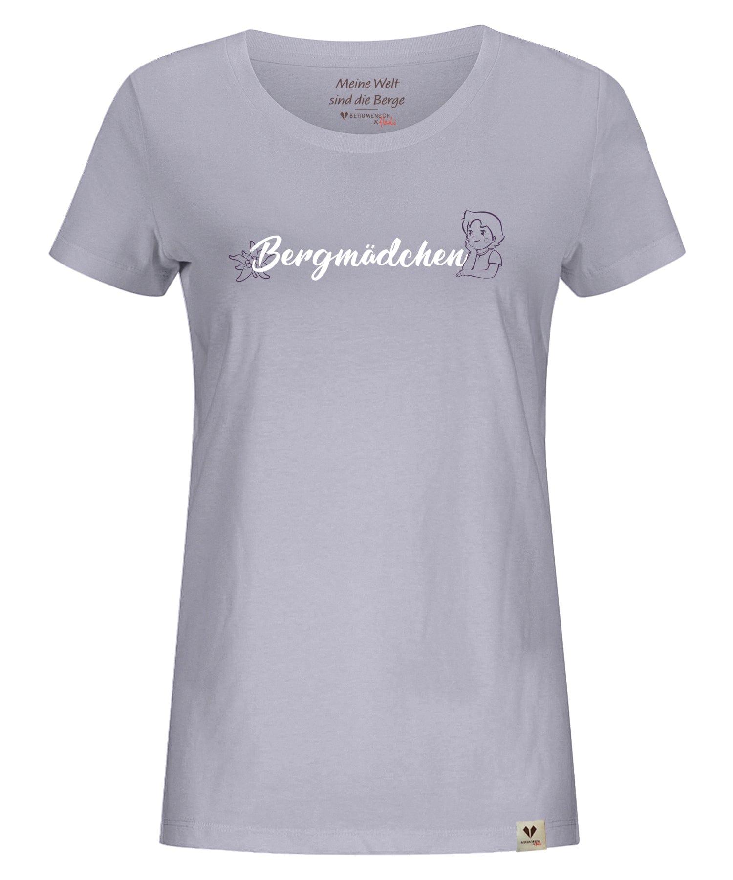 HEIDI - Bergmädchen - Damen Premium Organic Shirt von Bergmensch