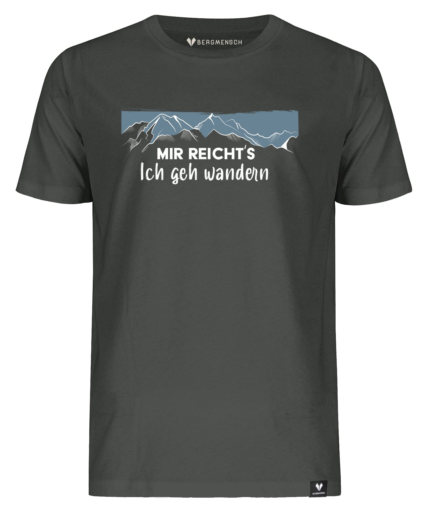Mir reicht's ich geh Wandern - Unisex Premium Organic Shirt (neu) von Bergmensch