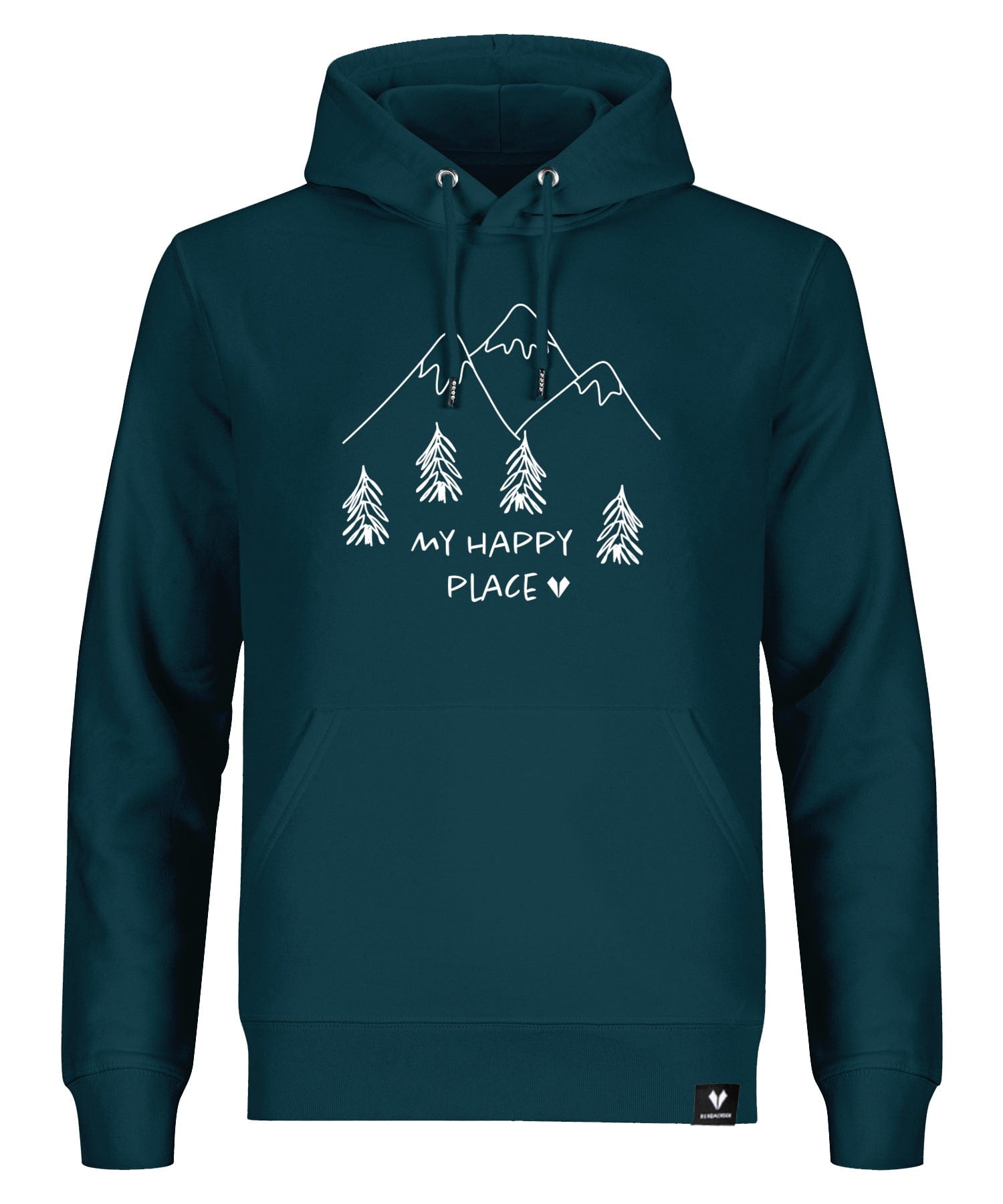 My Happy Place - Unisex Premium Organic Hoodie von Bergmensch