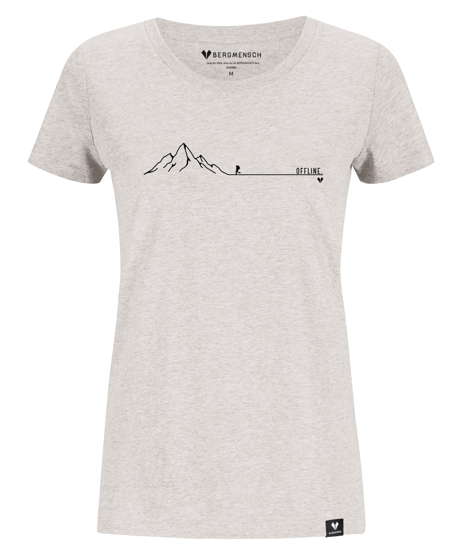 Offline - Damen Premium Organic Shirt von Bergmensch