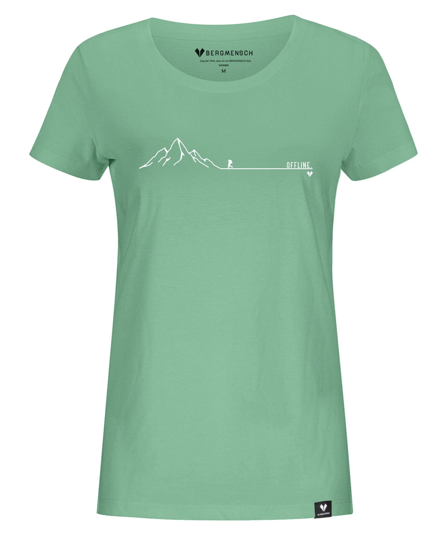 Offline - Damen Premium Organic Shirt von Bergmensch