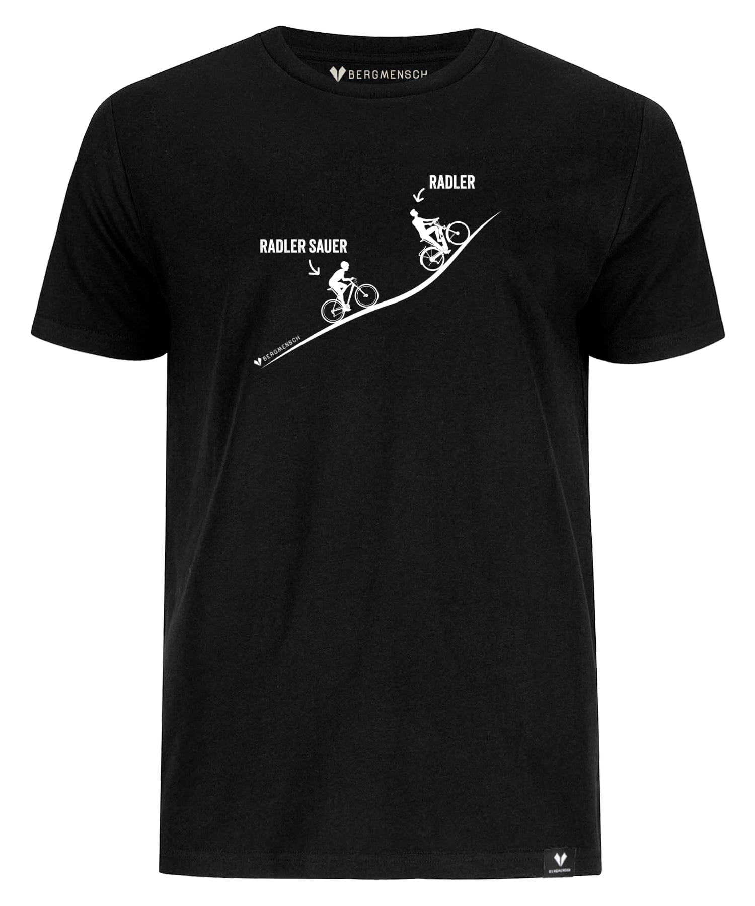 Radler sauer - Unisex Premium Organic Shirt von Bergmensch