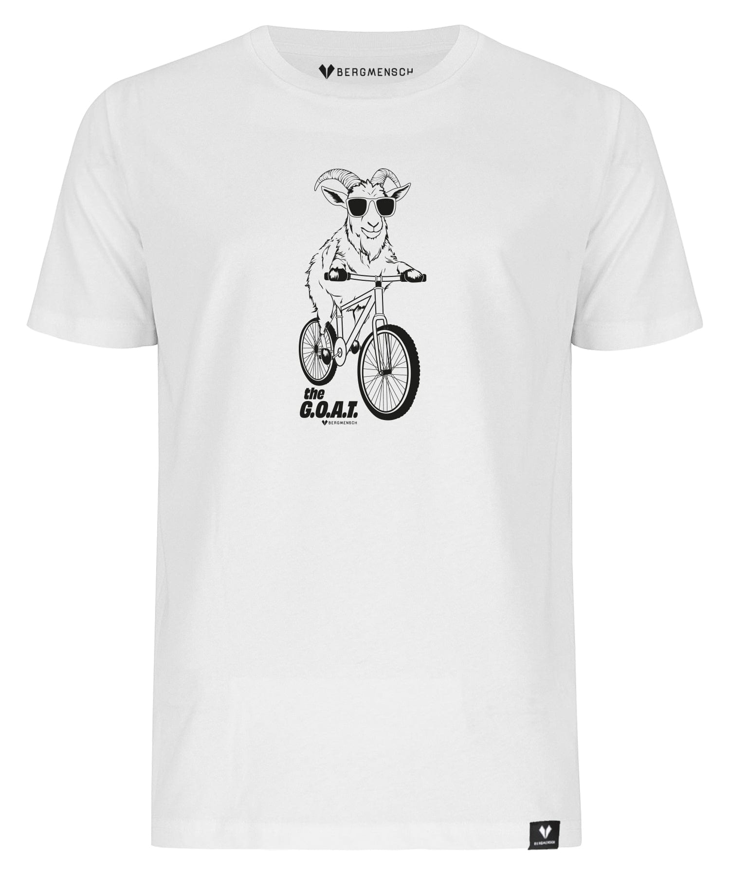 The MTB G.O.A.T. - Unisex Premium Organic Shirt von Bergmensch