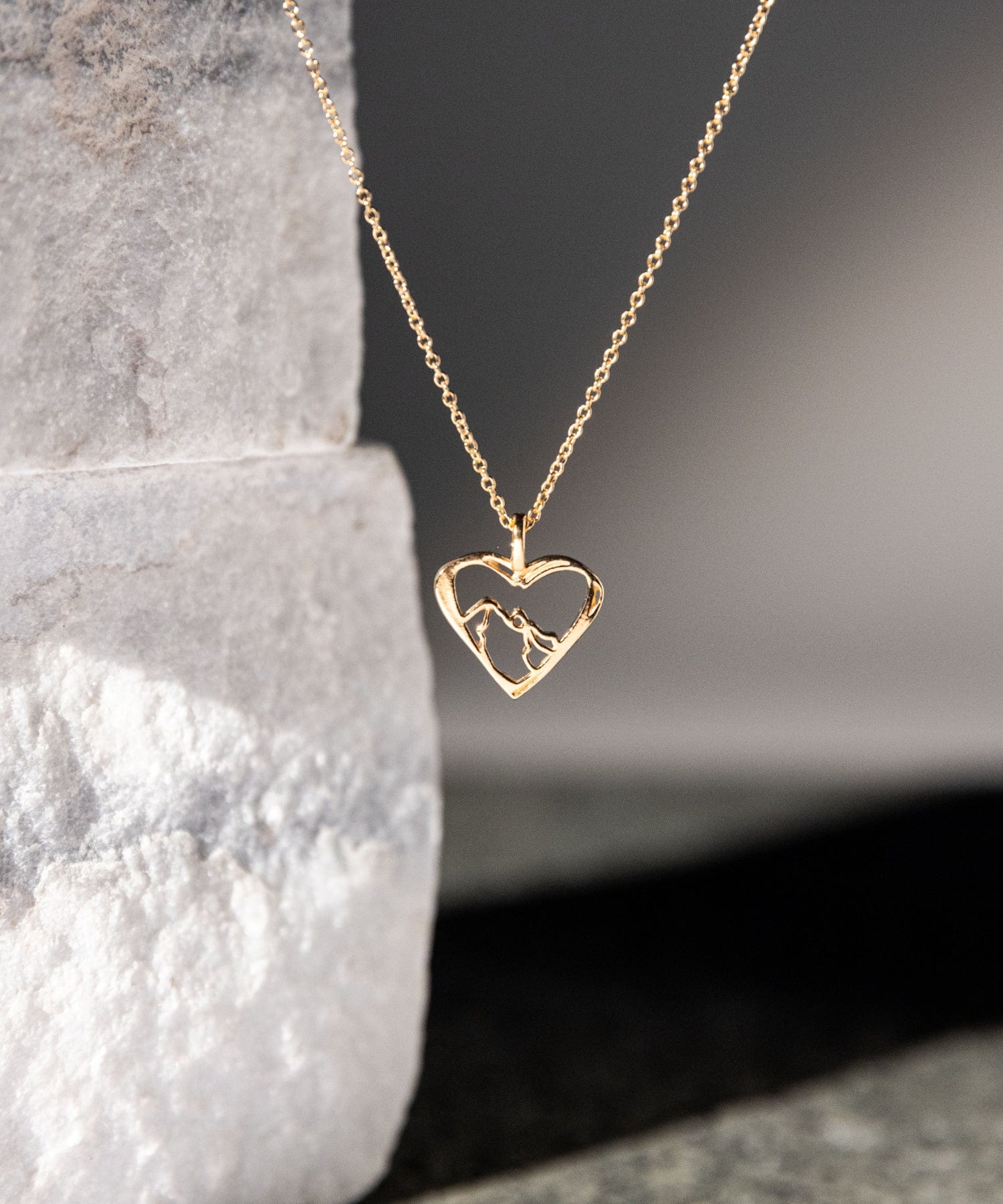 BERGMENSCH® Bergverliebt Halskette 925 Sterling Silber von Bergmensch