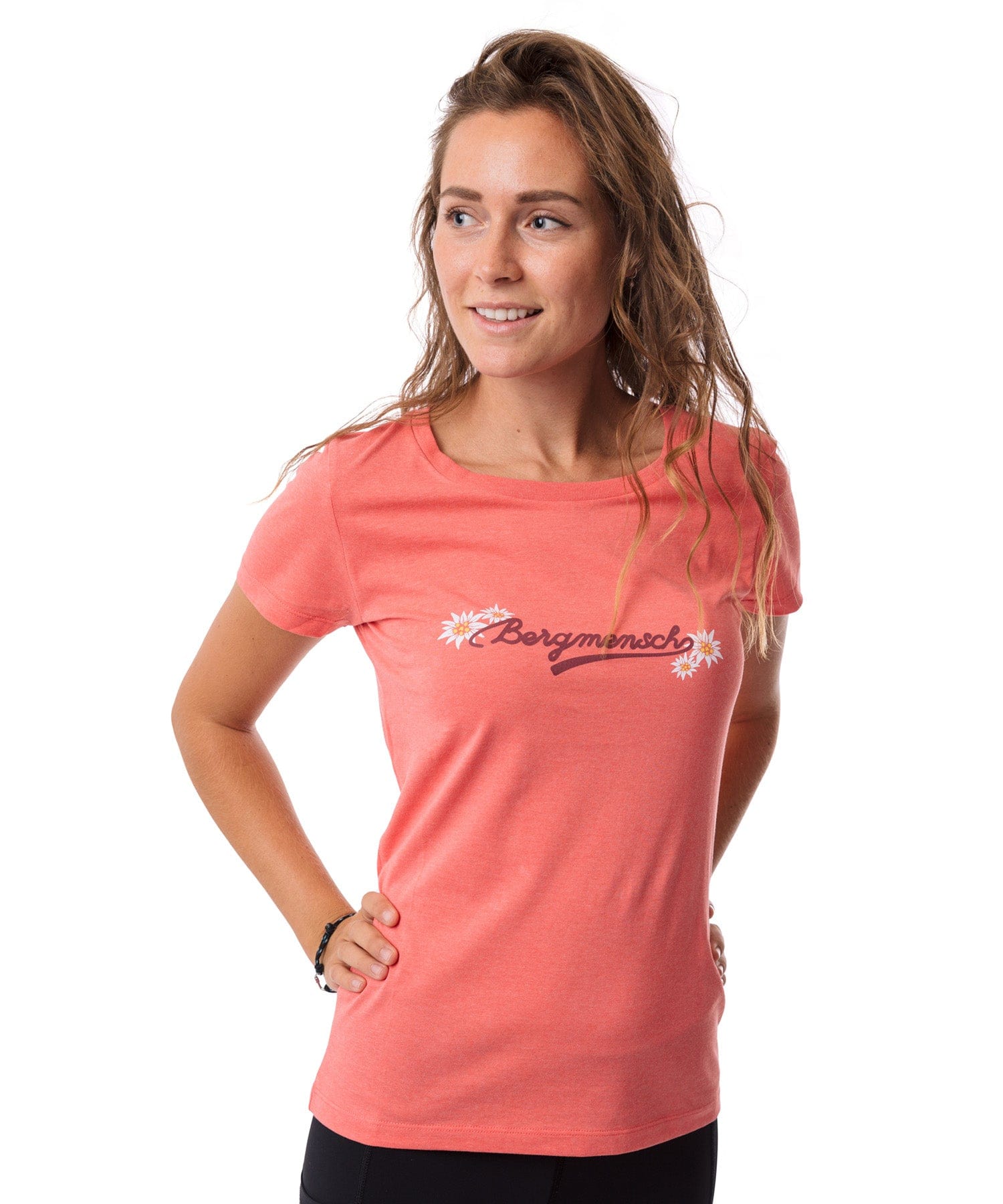 Bergmensch Edelweiss - Damen EcoBlend Shirt von Bergmensch