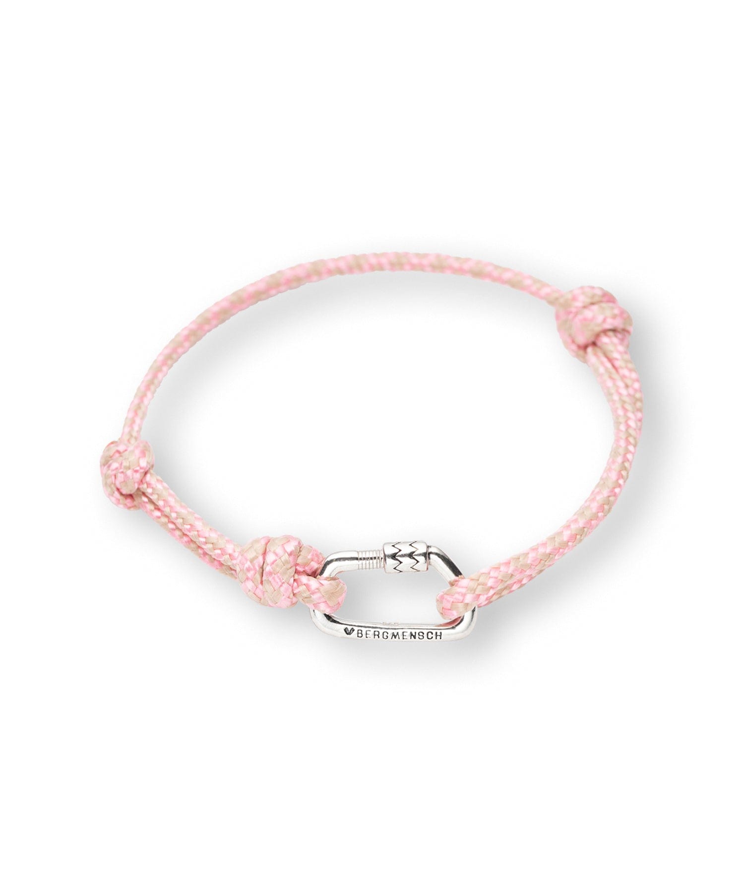 BERGMENSCH® Karabiner Armband 925 Sterling Silber von Bergmensch