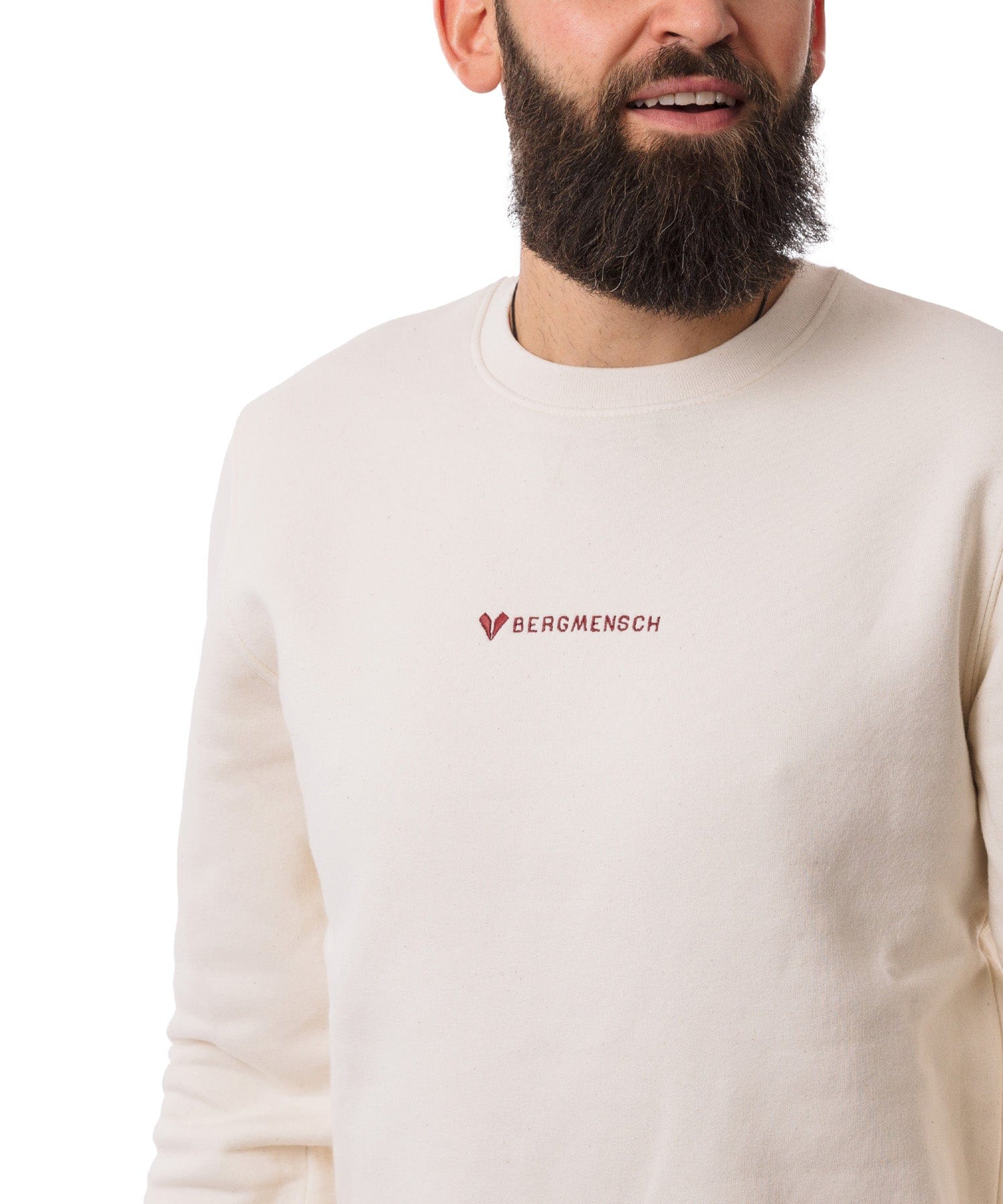 Bergmensch Topografie - Unisex Premium Organic Sweatshirt von Bergmensch