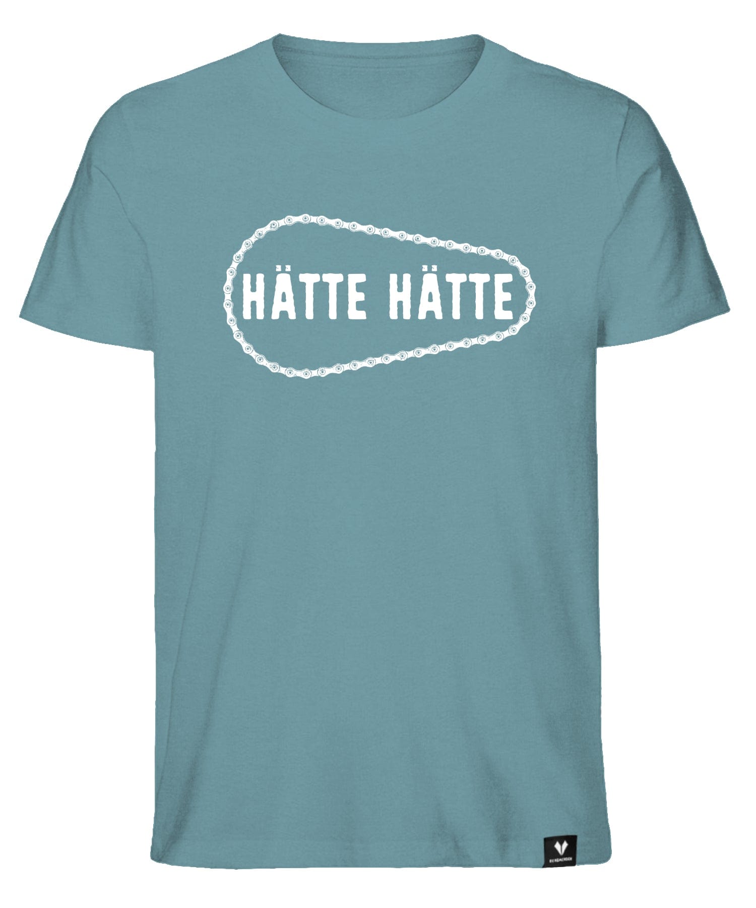 Hätte Hätte Fahrradkette - Unisex Premium Organic Shirt von Bergmensch