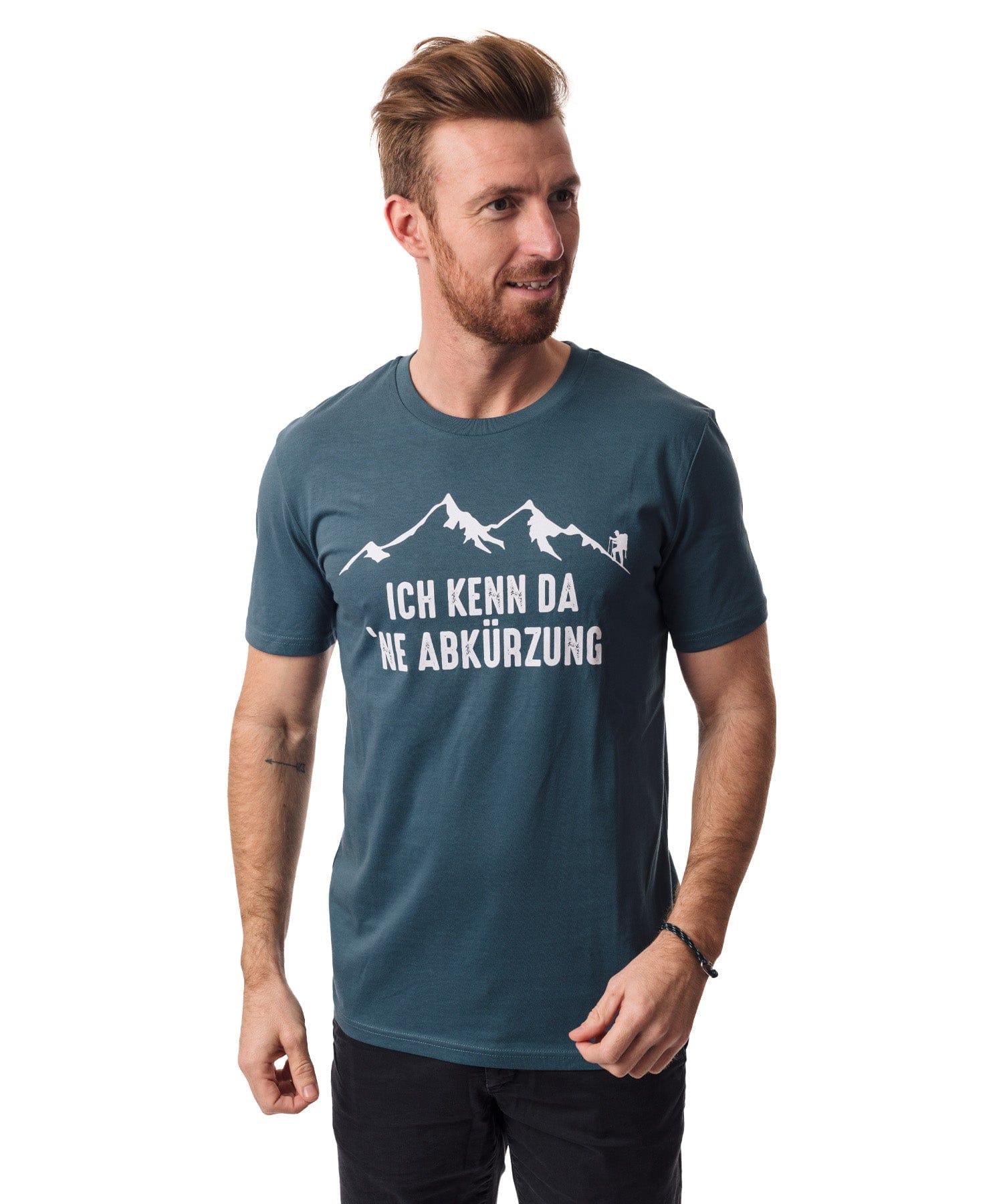 Ich kenn da 'ne Abkürzung - Unisex Premium Organic Shirt von Bergmensch