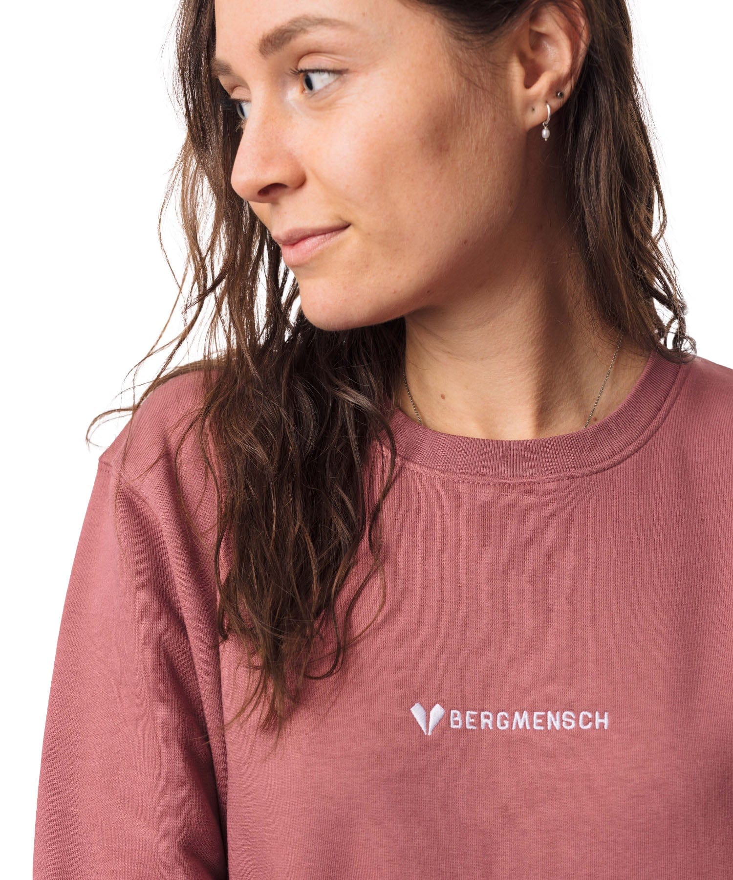 Logo Stick - Unisex Premium Organic Sweatshirt von Bergmensch