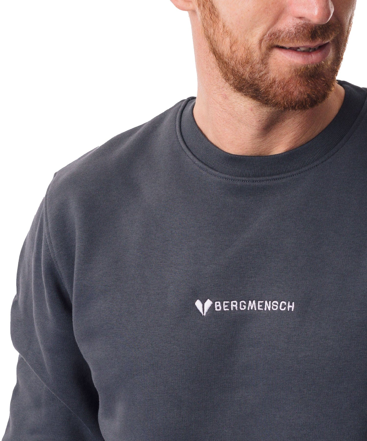 Logo Stick - Unisex Premium Organic Sweatshirt von Bergmensch