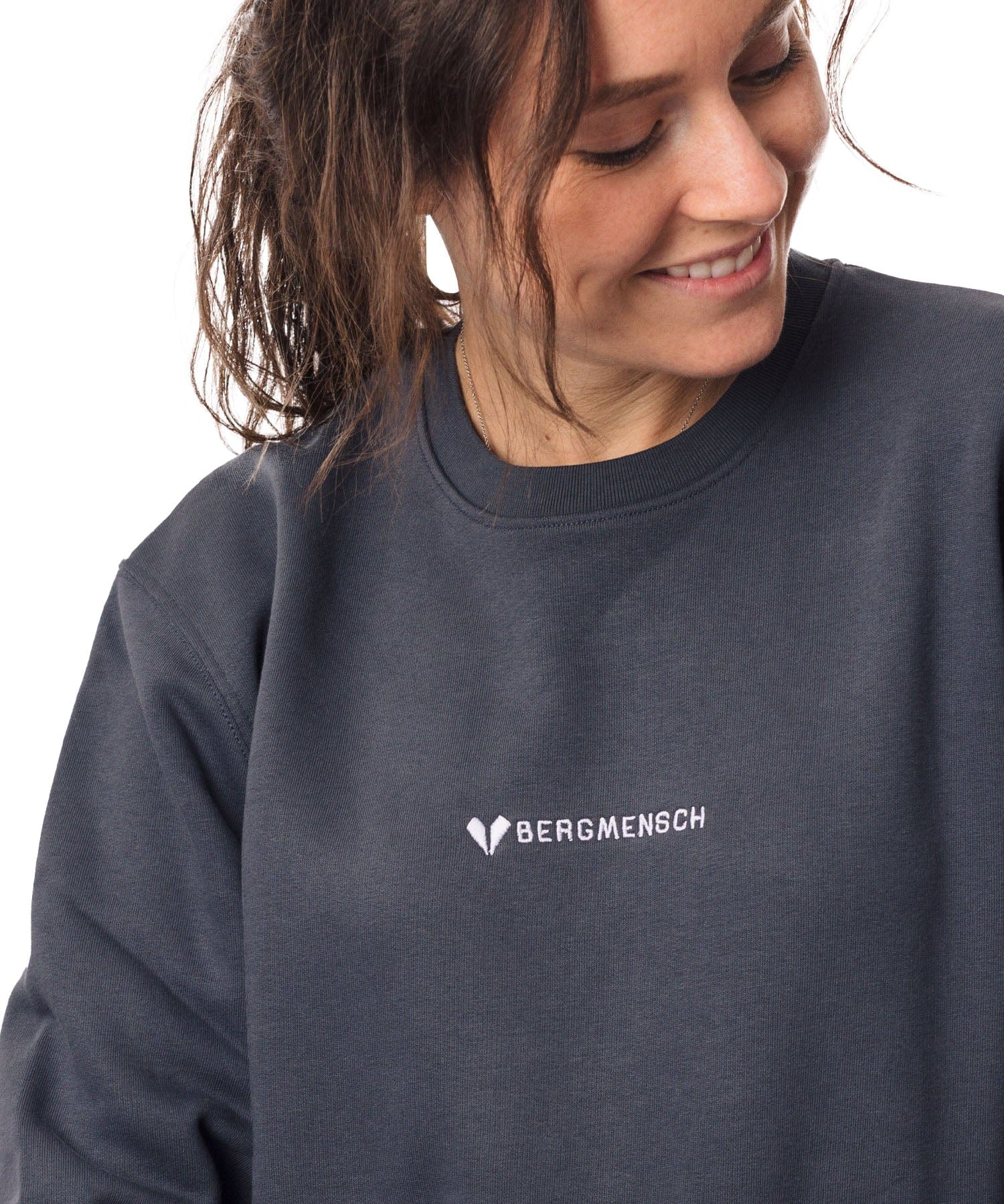 Logo Stick - Unisex Premium Organic Sweatshirt von Bergmensch