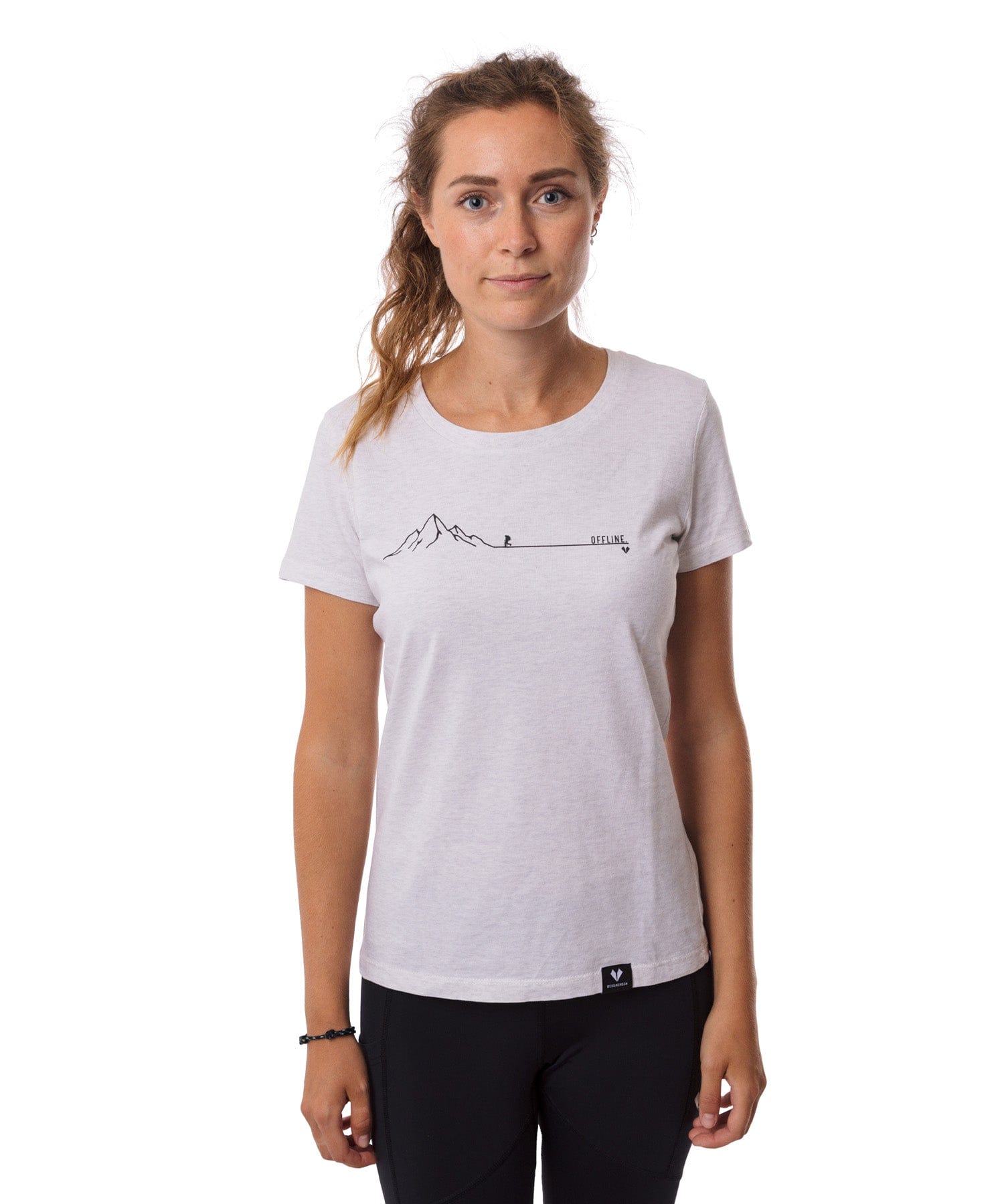 Offline - Damen Premium Organic Shirt von Bergmensch