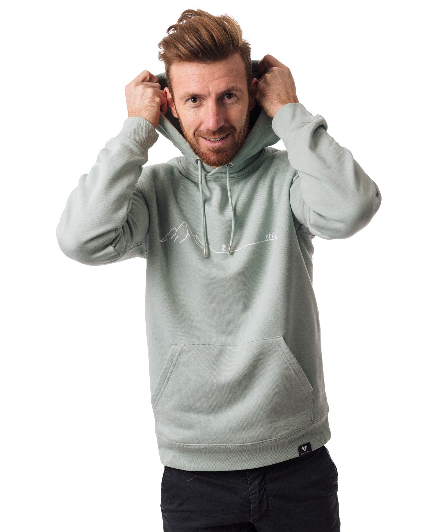 Offline - Unisex Premium Organic Hoodie von Bergmensch