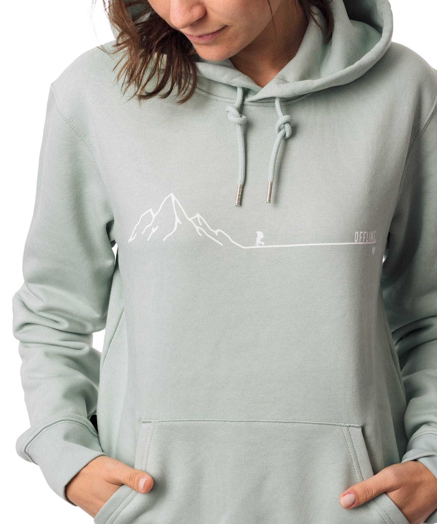Offline - Unisex Premium Organic Hoodie von Bergmensch