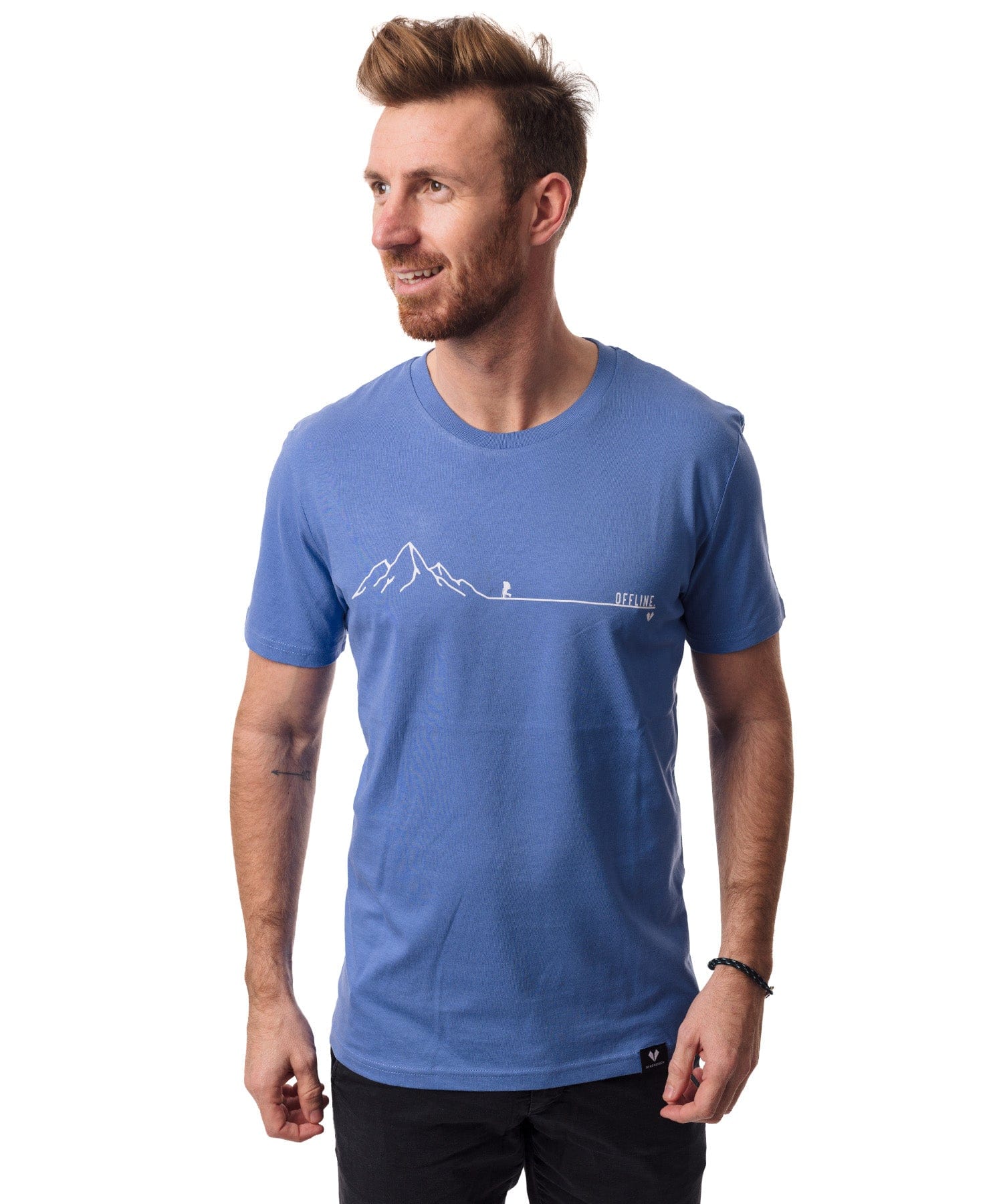 Offline - Unisex Premium Organic Shirt von Bergmensch