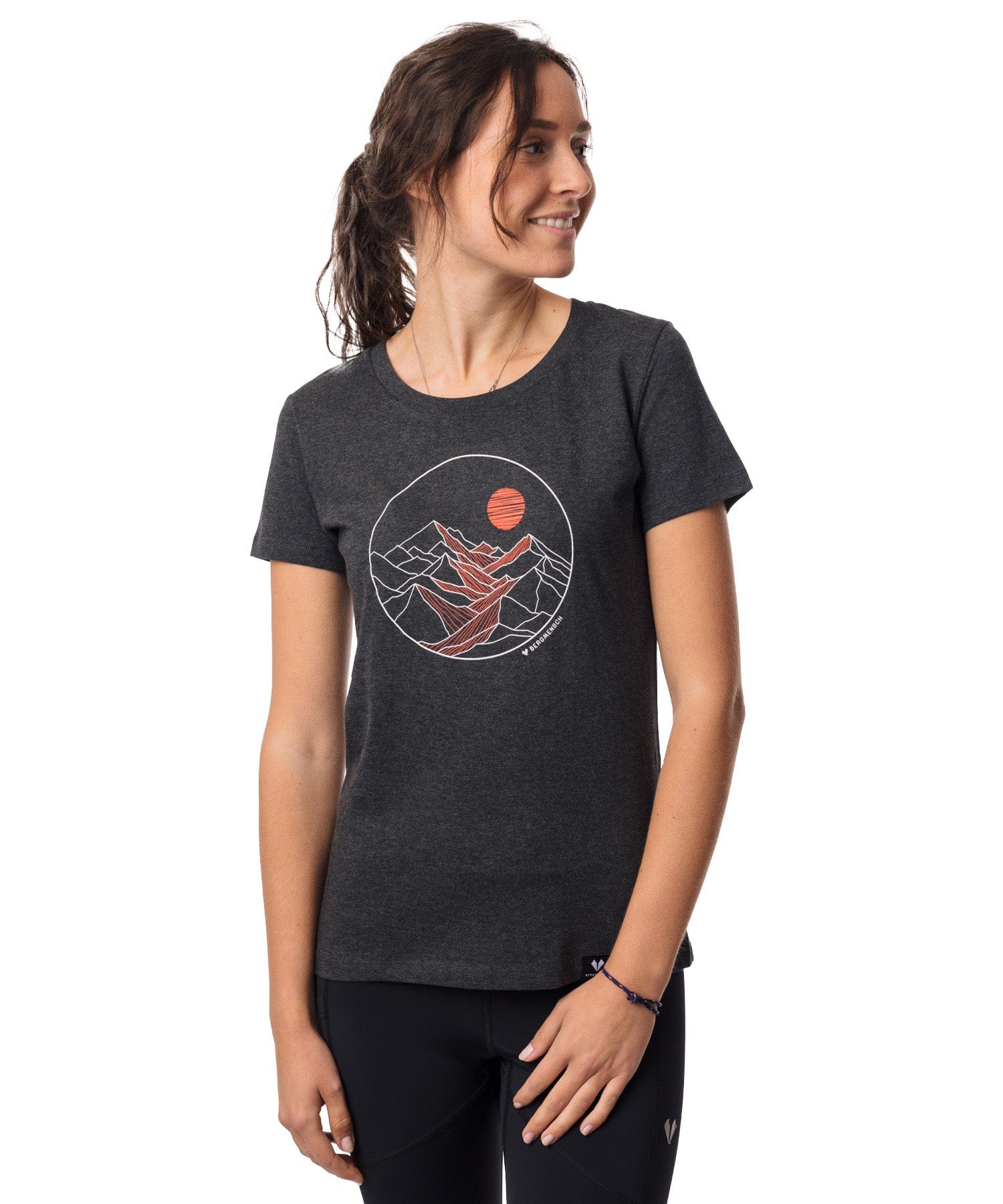 Sunset View - Damen Premium Organic Shirt von Bergmensch