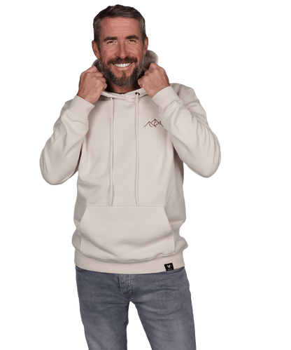 Bergsilhouette (Stick) - Unisex Premium Organic Hoodie